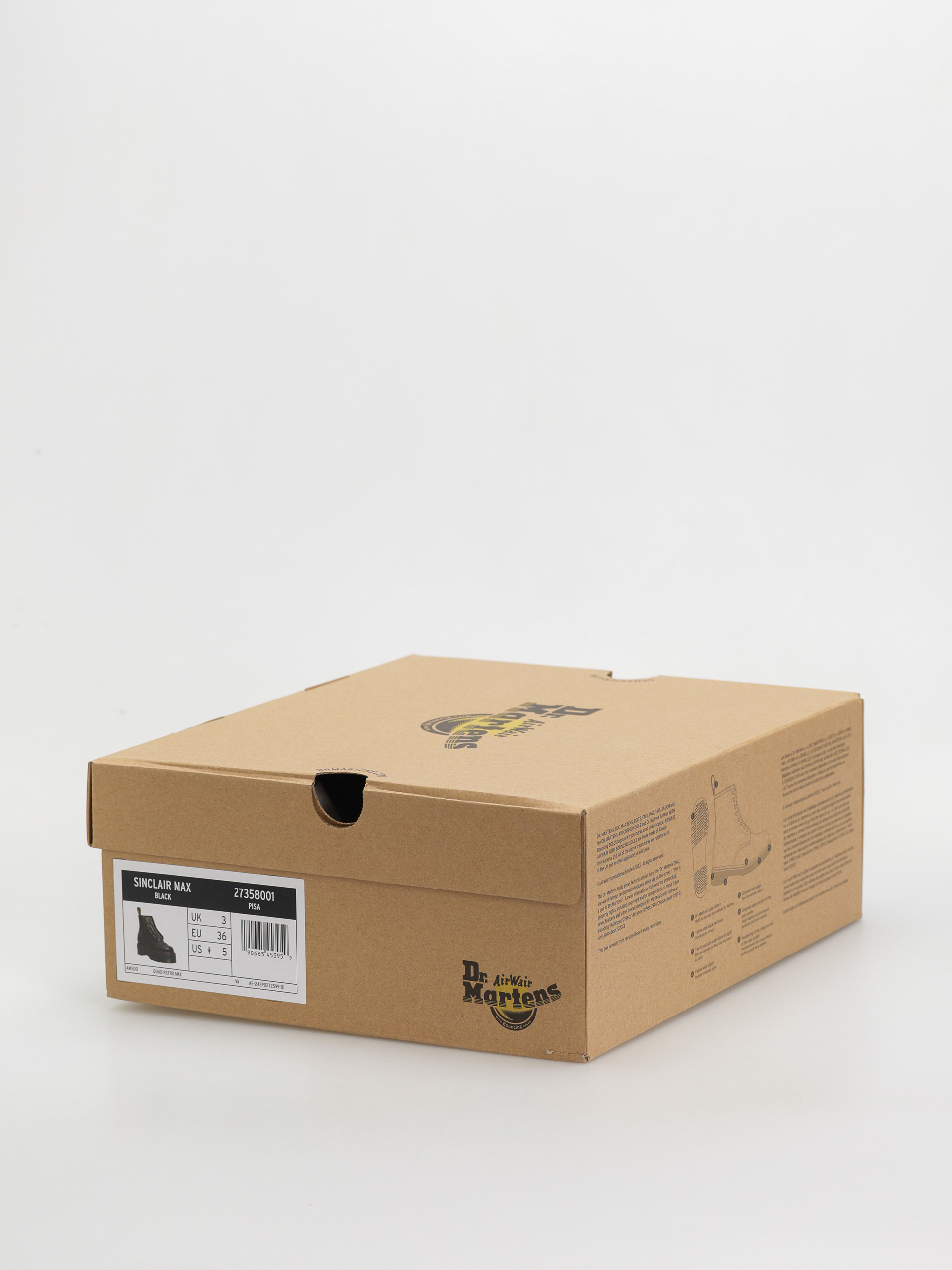 Pantofi Dr. Martens Sinclair Max Wmn (black pisa)