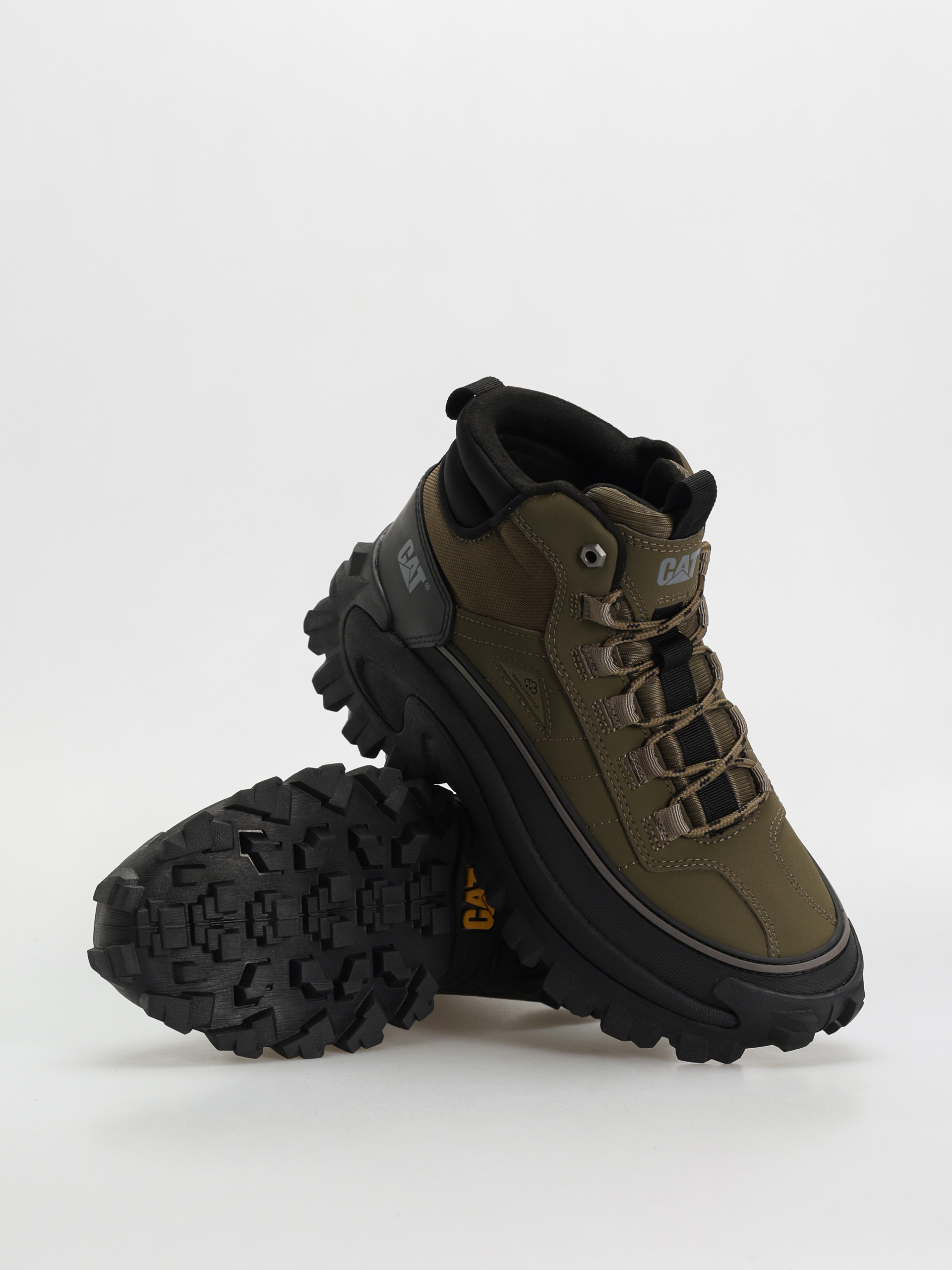 Pantofi Caterpillar Intruder Galosh 2.0 Mid Wp (dark olive/black)