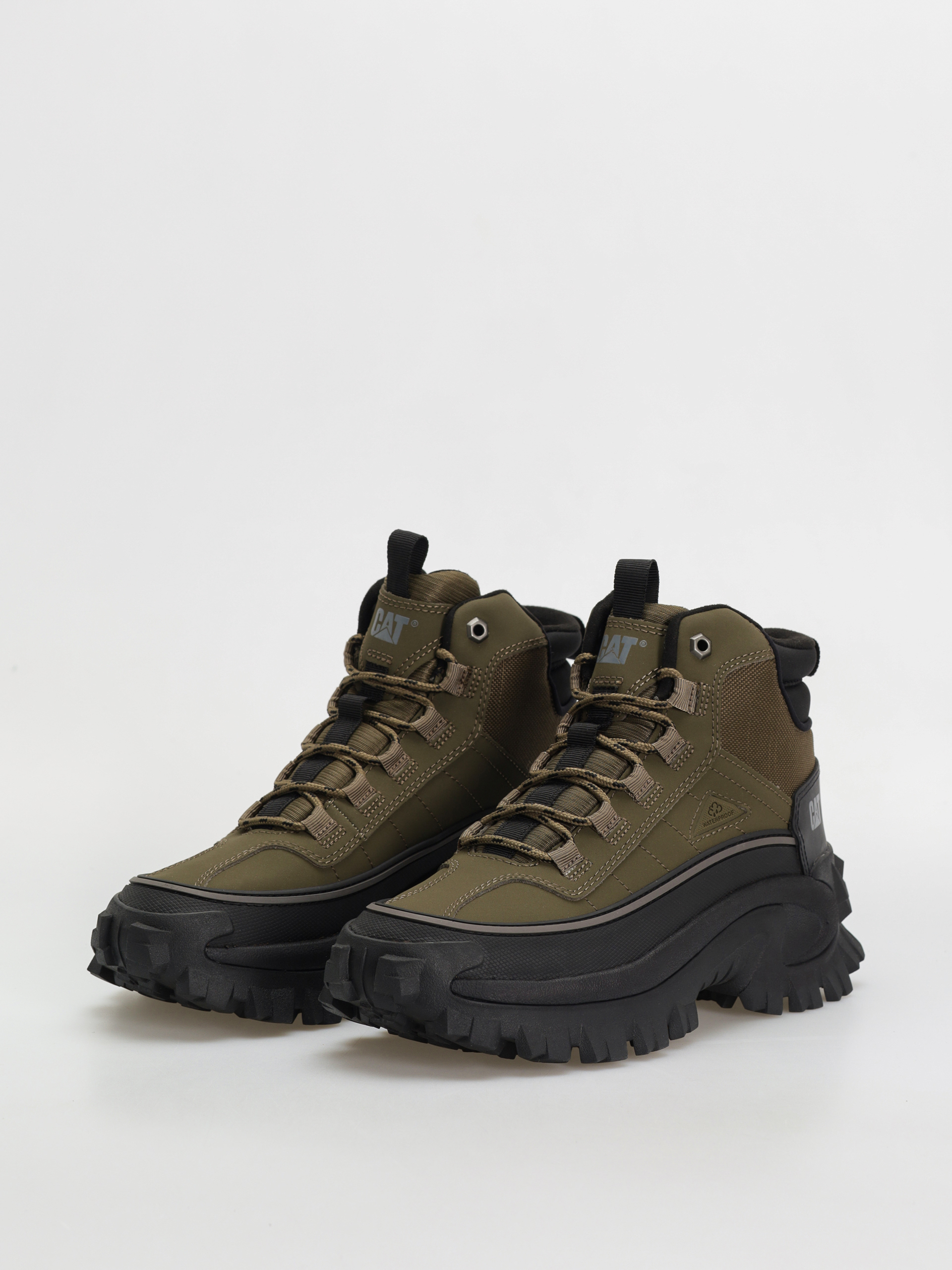 Pantofi Caterpillar Intruder Galosh 2.0 Mid Wp (dark olive/black)