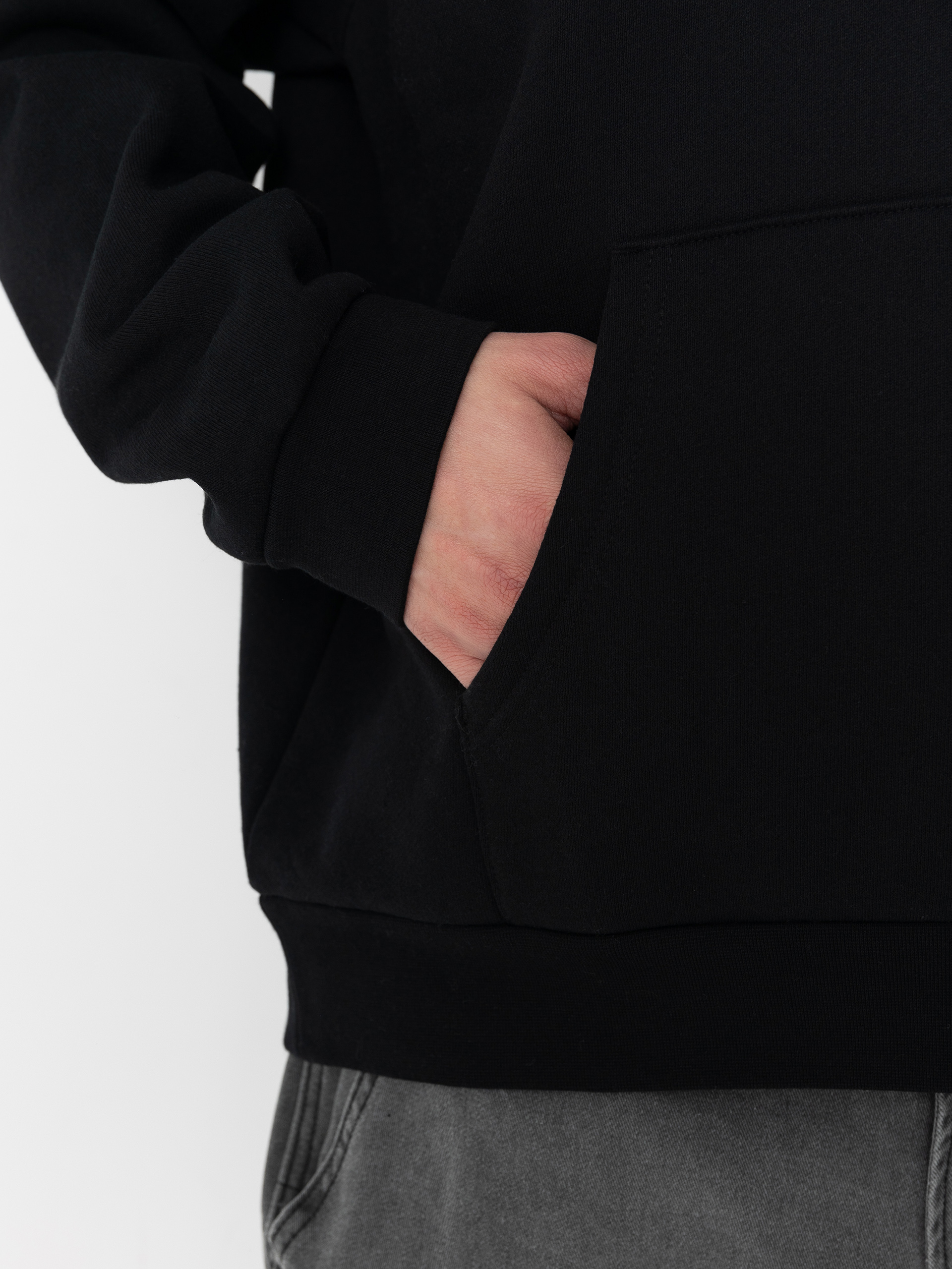 Hanorac cu glugă OBEY Icon Extra Heavy II HD (black)