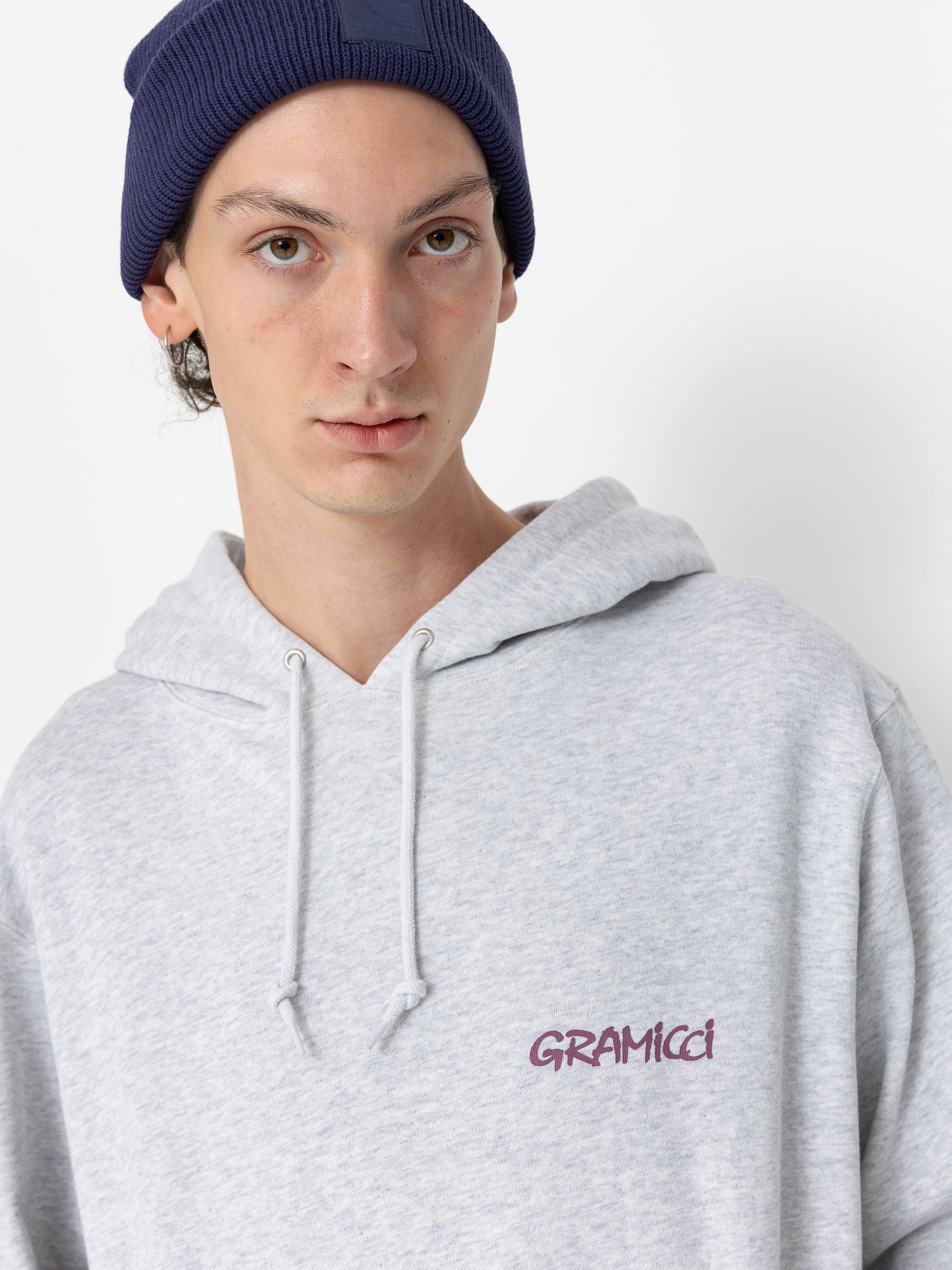 Hanorac cu glugă Gramicci Liberty HD (grey heather)