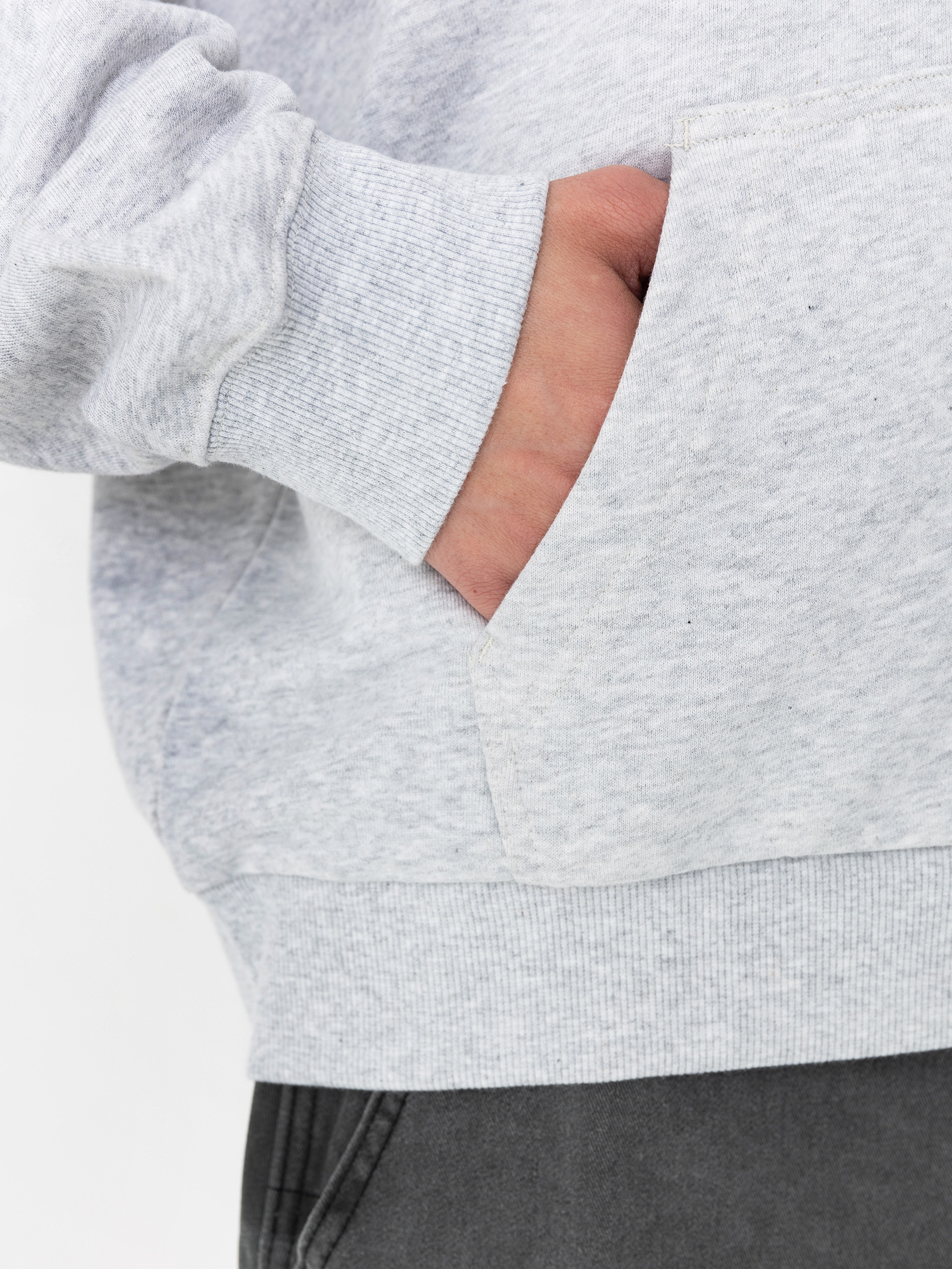 Hanorac cu glugă Gramicci Liberty HD (grey heather)