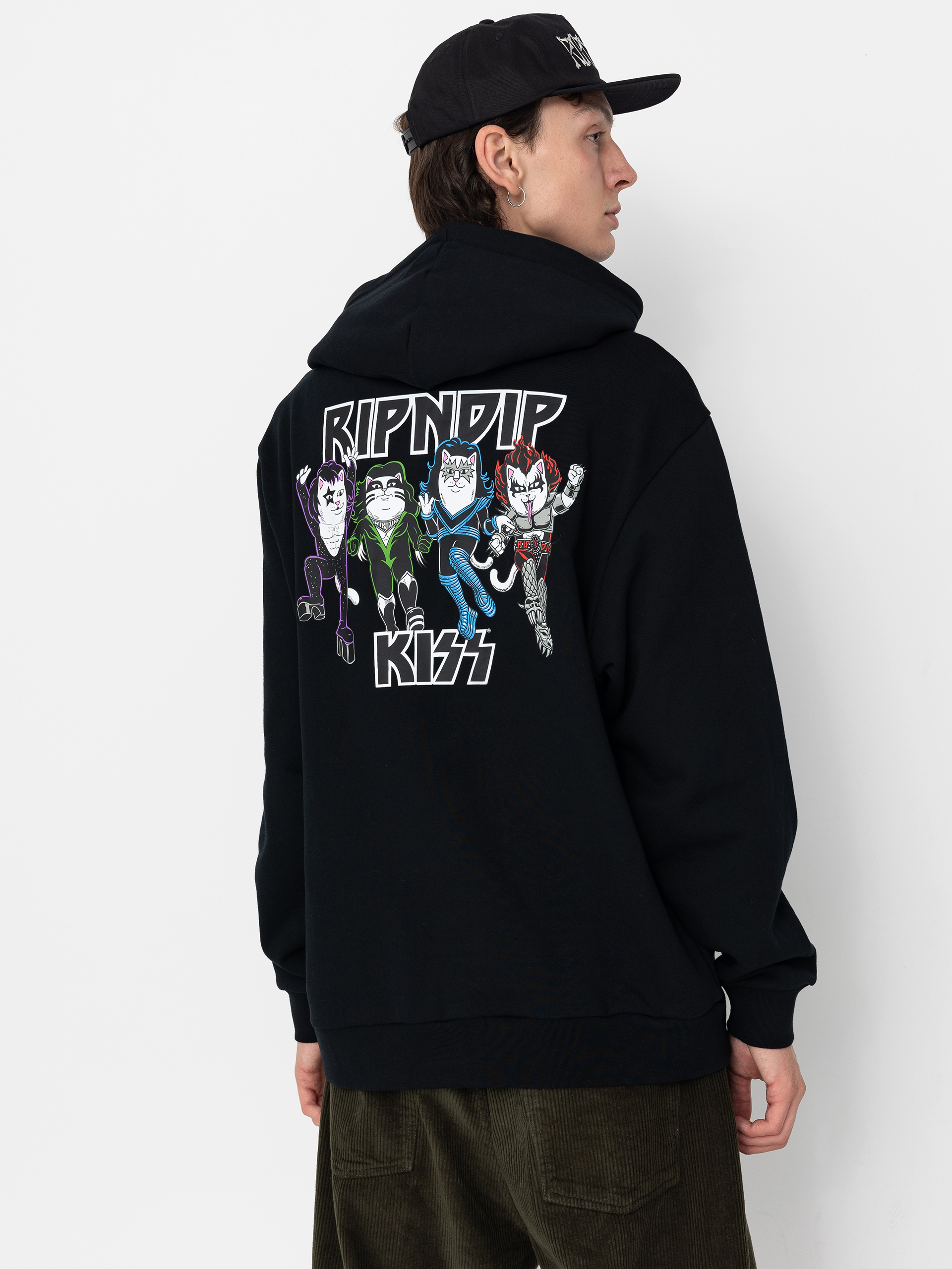 Hanorac cu glugă RipNDip Made For Lovin Ripndip HD (black)