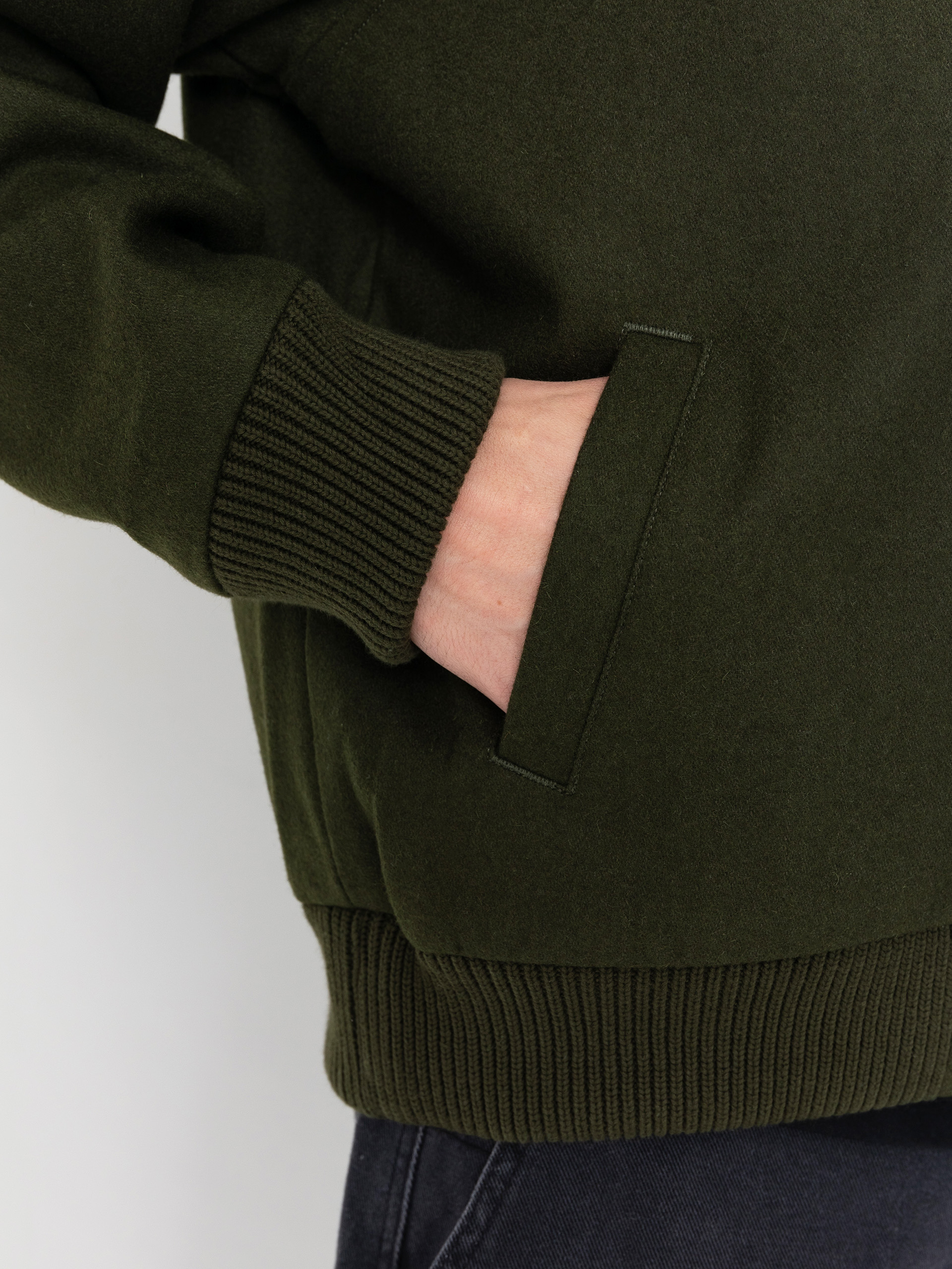 Geacă RipNDip Fire Spirit Varsity (light forest)