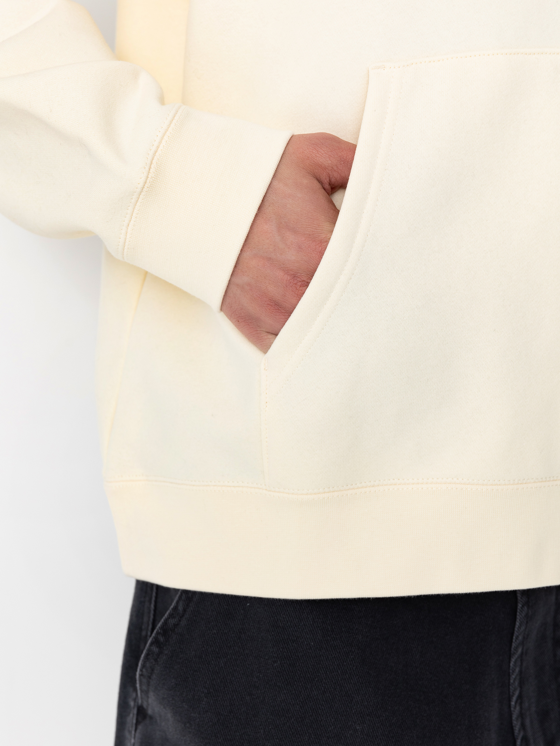 Hanorac cu glugă OBEY Bubble HD (unbleached)