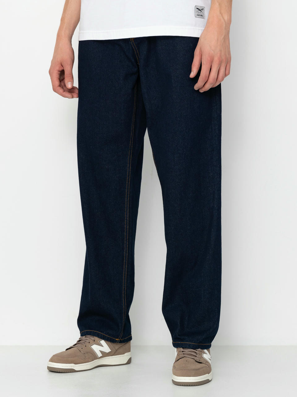 Pantaloni OBEY Hardwork Denim (rinse)