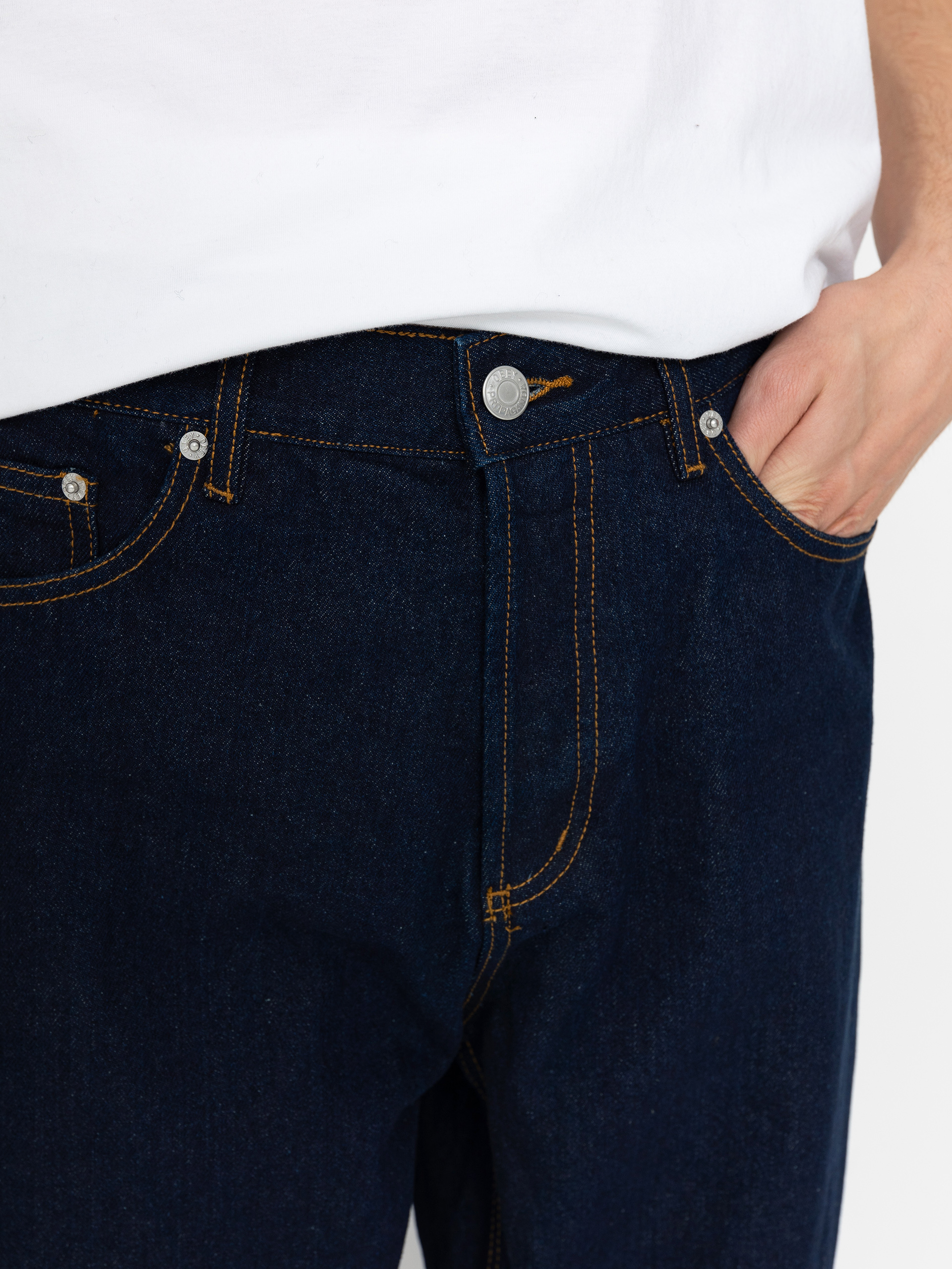 Pantaloni OBEY Hardwork Denim (rinse)