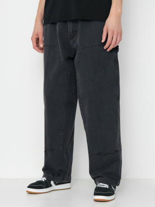 Pantaloni OBEY Bigwig Denim Carpenter (black faded wash)