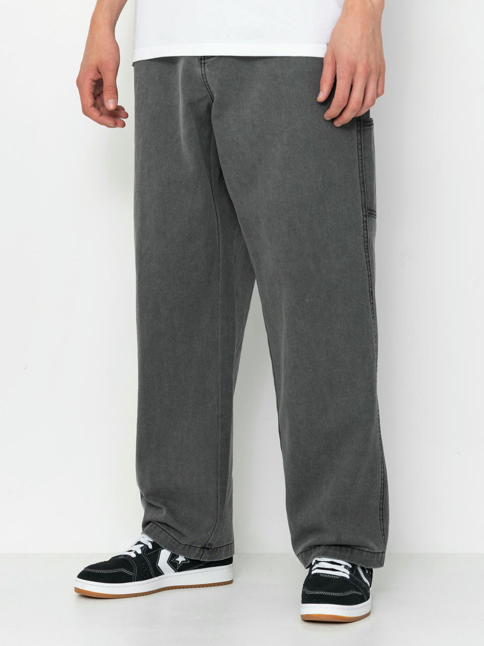 Pantaloni OBEY Big Timer Carpenter (pigment black)