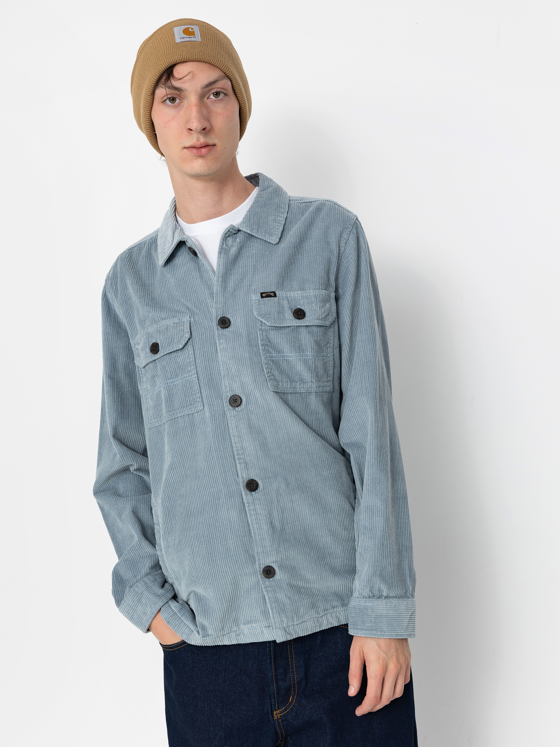 Cămașă Billabong Wildwood Cord (washed blue)