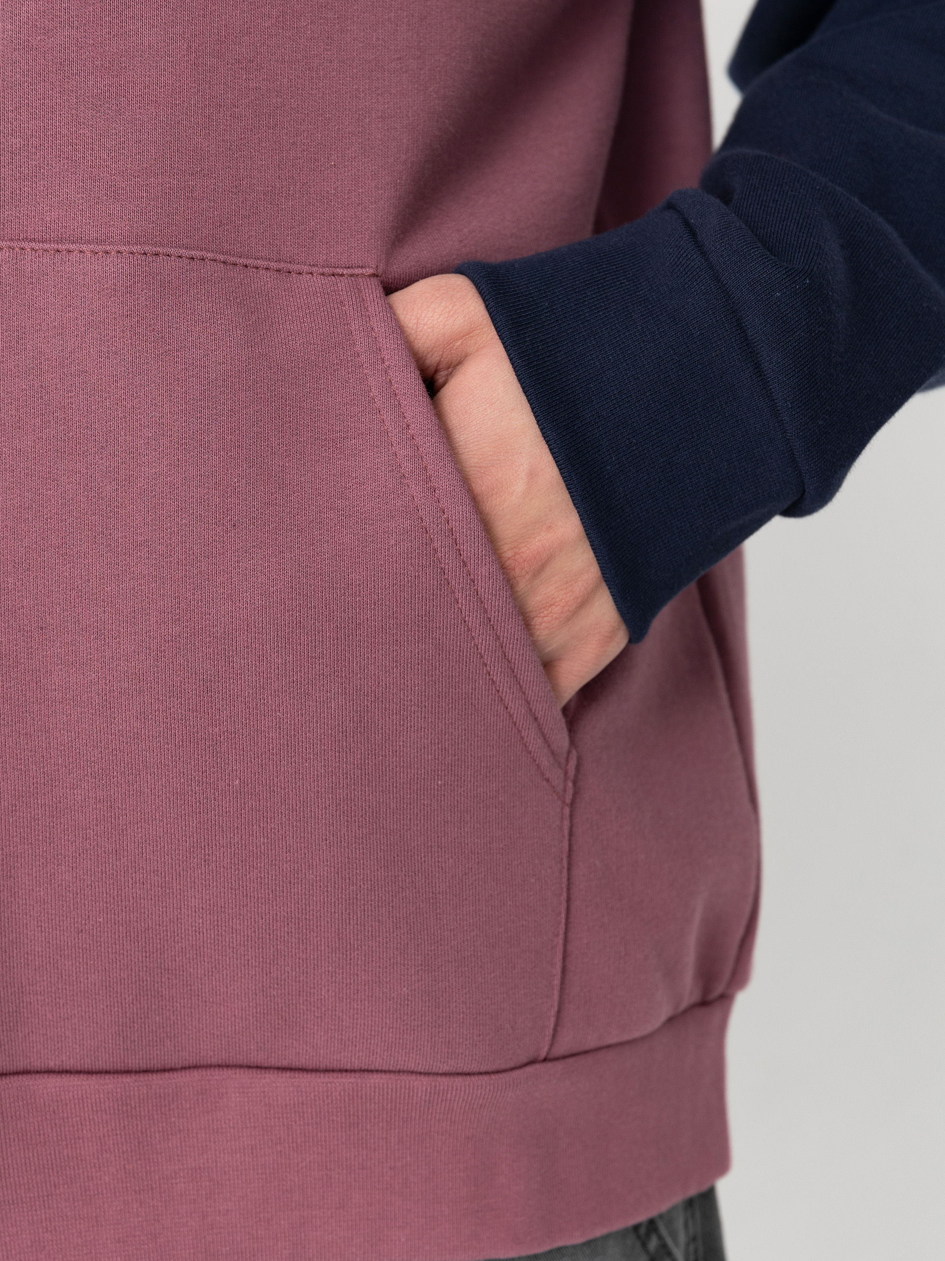 Hanorac cu glugă Iriedaily De College 2 ZHD (navy red)