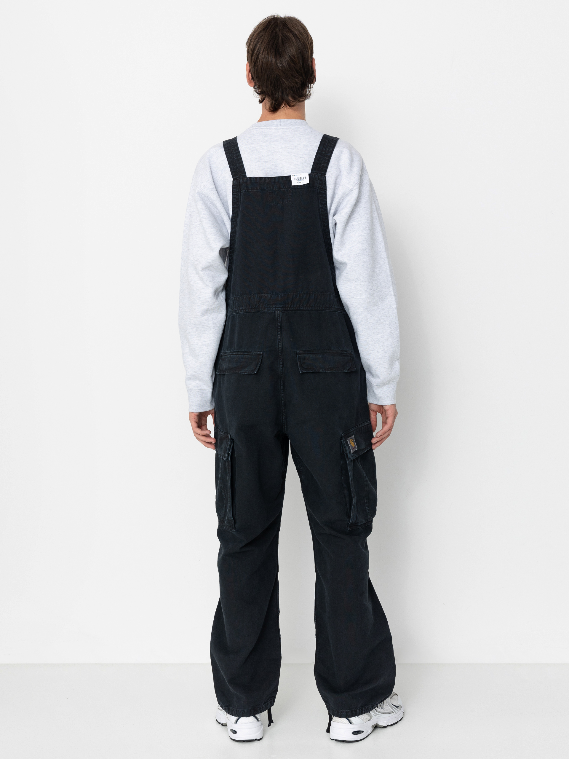Pantaloni Carhartt WIP Cargo Bib Overall (black)