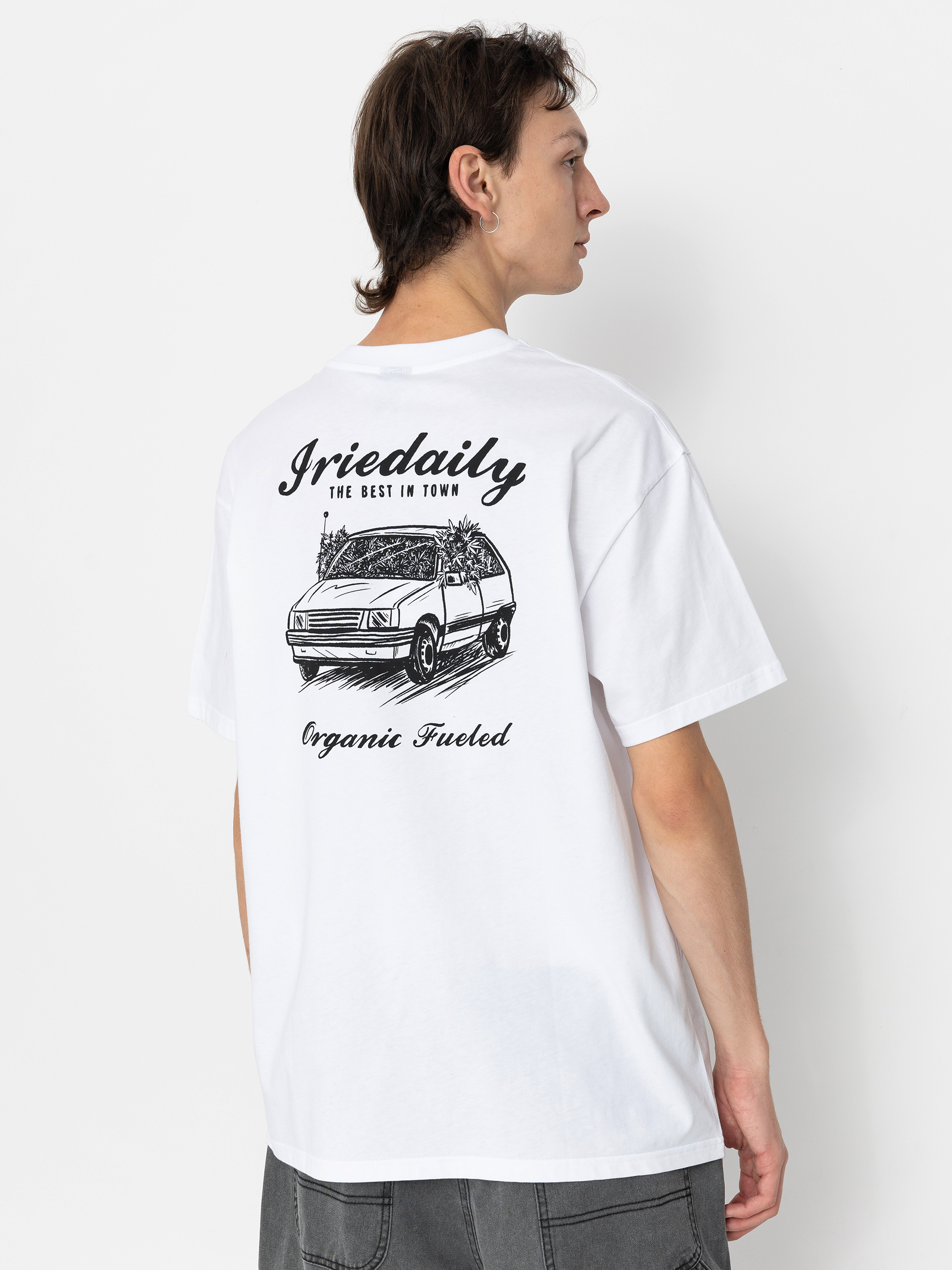 Tricou Iriedaily Organic Fueled (white)