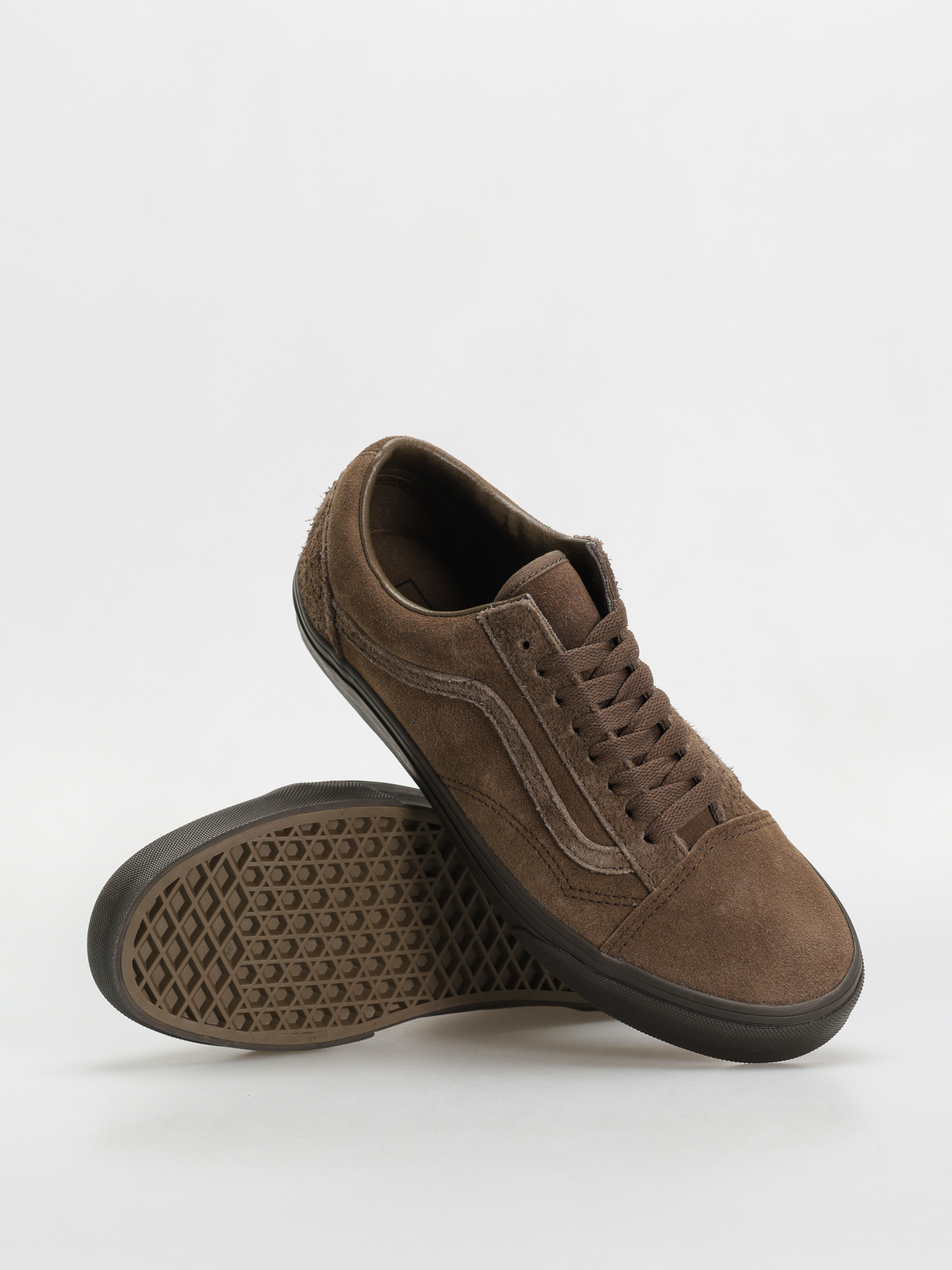 Pantofi Vans Old Skool (suede mix teak)