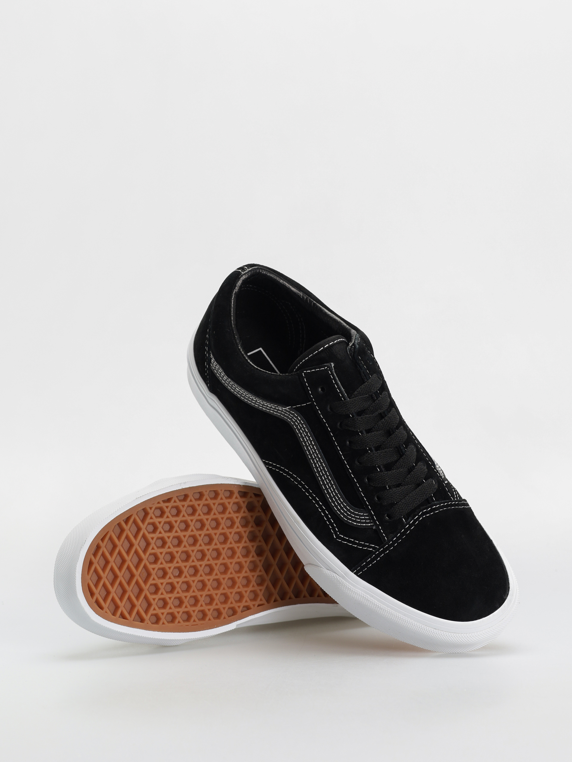 Pantofi Vans Old Skool (pig suede black)