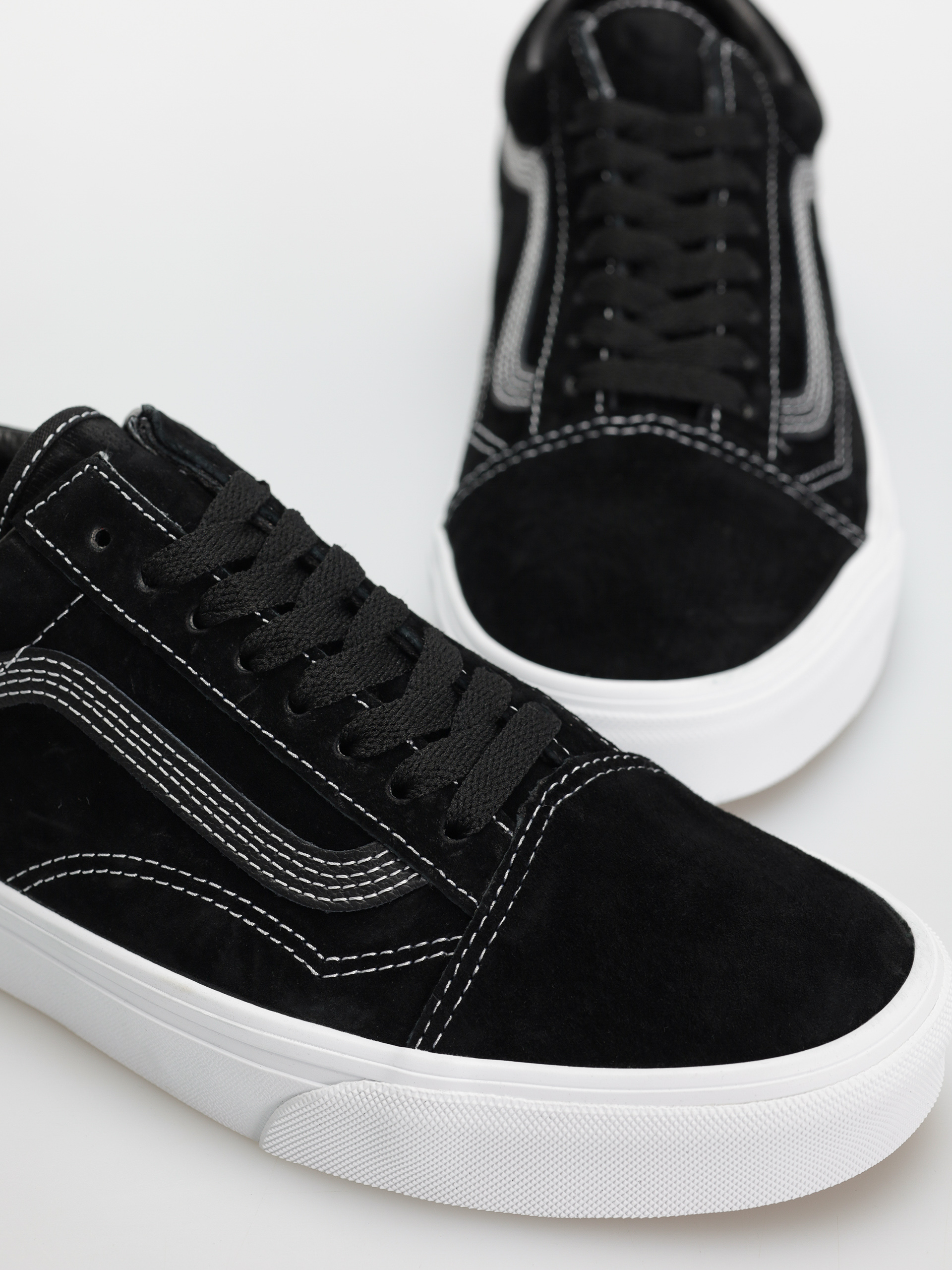 Pantofi Vans Old Skool (pig suede black)