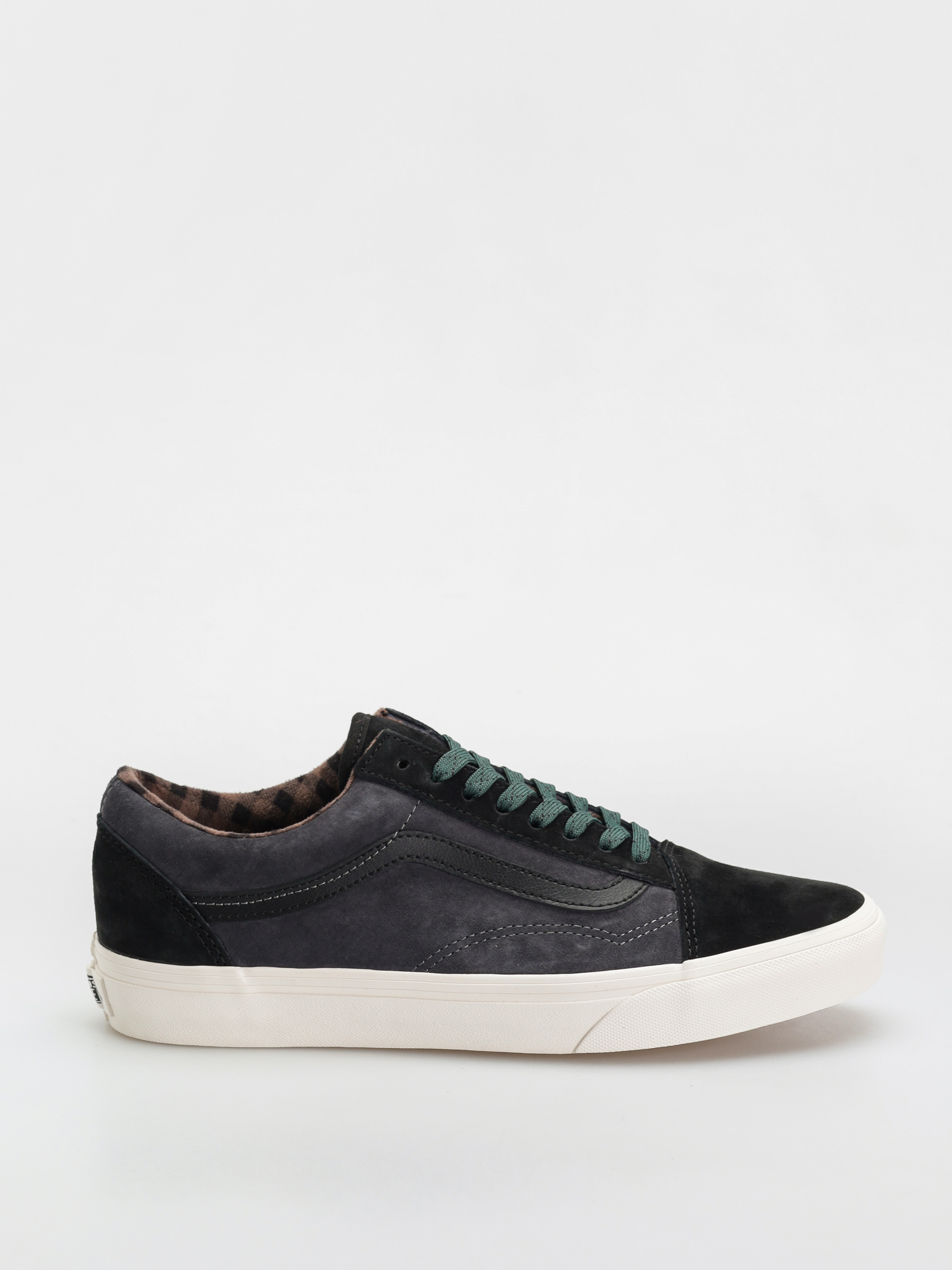 Pantofi Vans Old Skool (pig suede plaid gray/black)