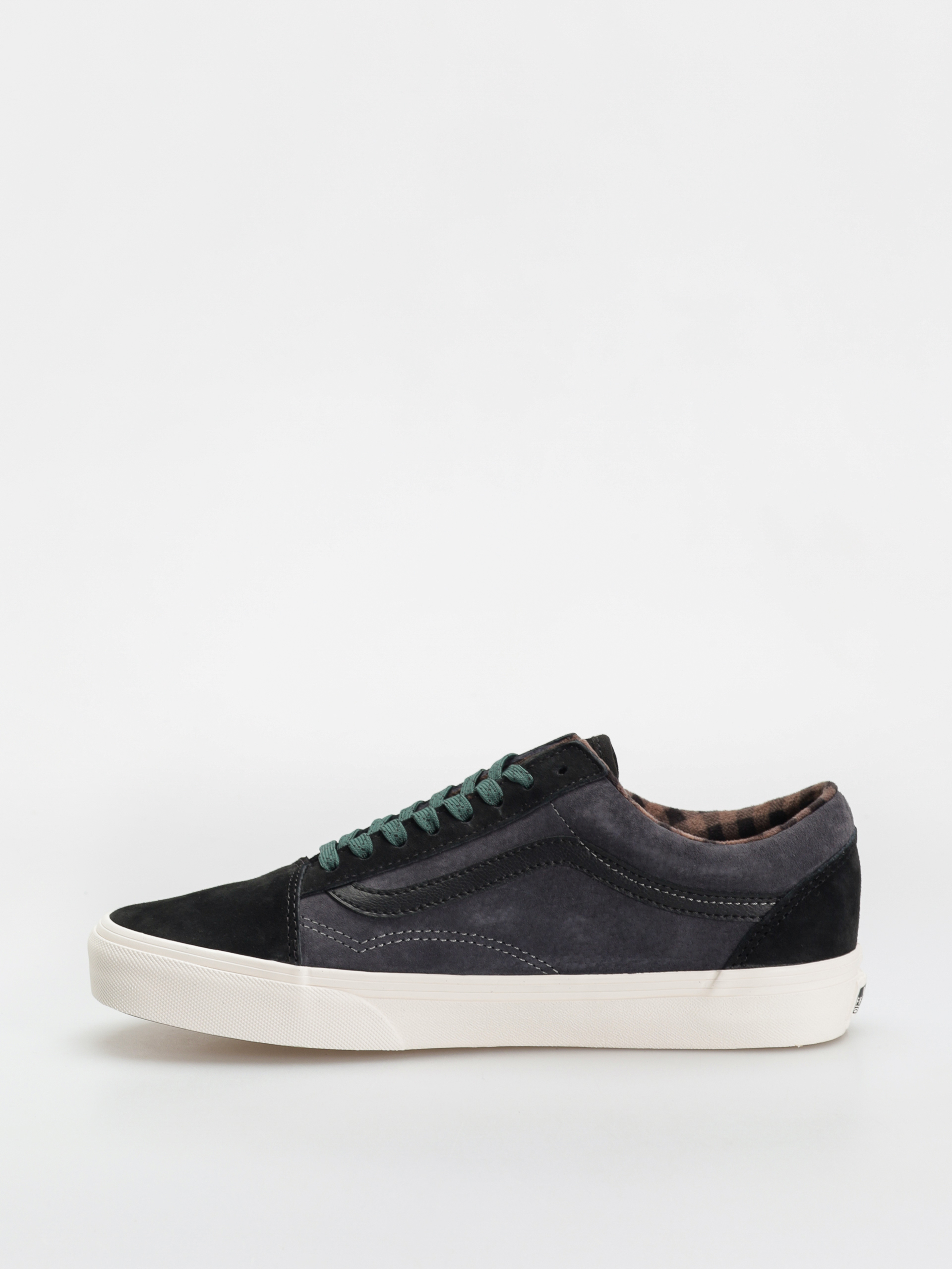 Pantofi Vans Old Skool (pig suede plaid gray/black)