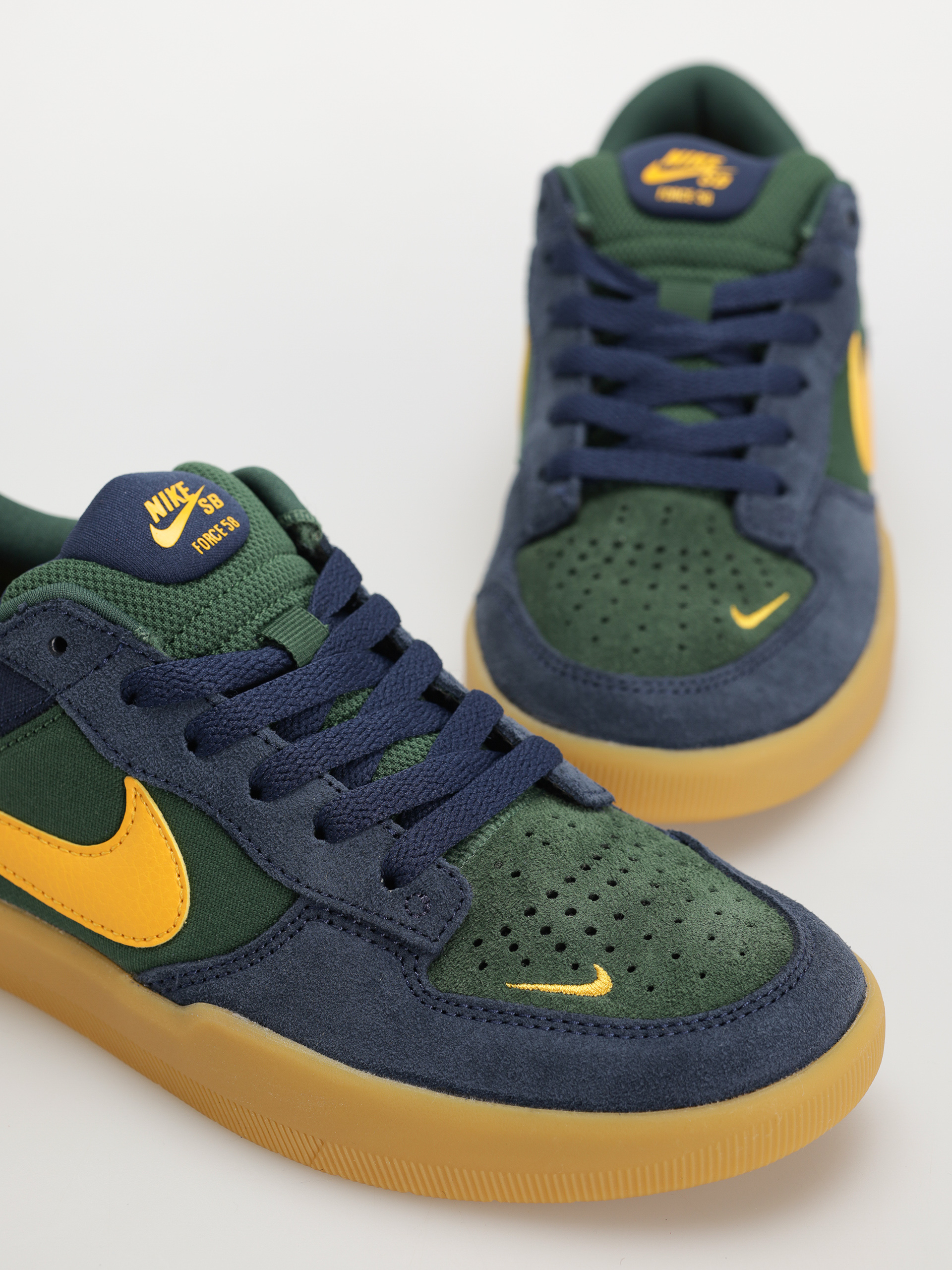 Pantofi Nike SB Force 58 (midnight navy/university gold fir)
