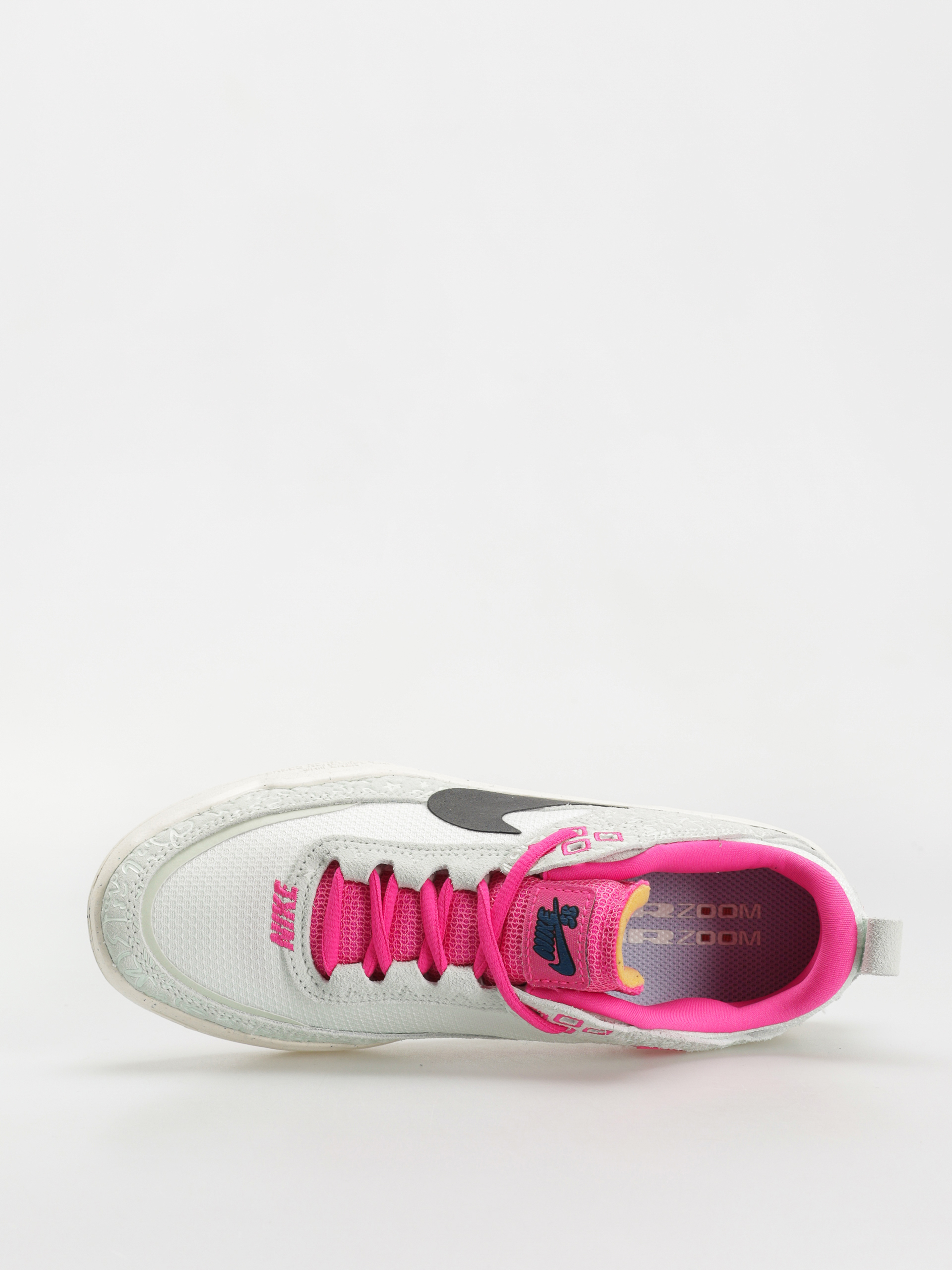 Pantofi Nike SB Day One SE JR (sail/black barely green fierce pink)