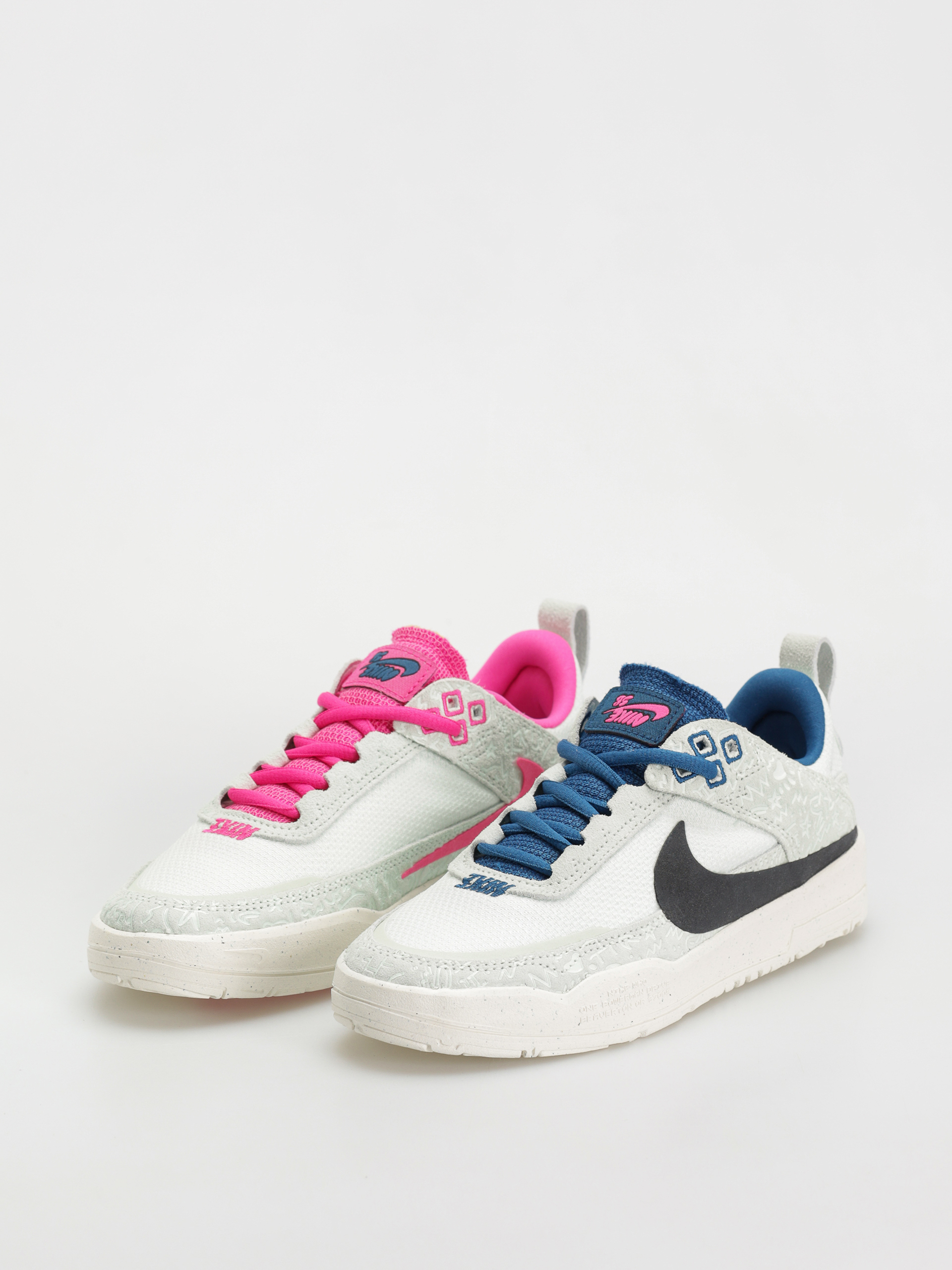 Pantofi Nike SB Day One SE JR (sail/black barely green fierce pink)