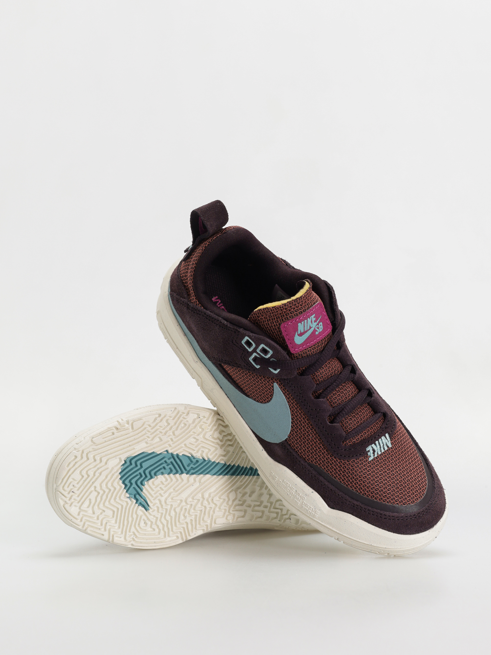 Pantofi Nike SB Day One JR (burgundy ash/denim turq dark pony sail)
