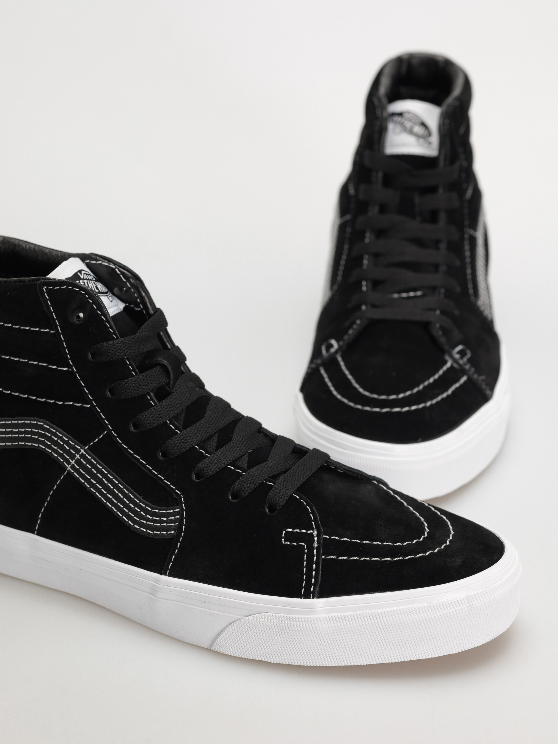 Pantofi Vans Sk8 Hi (pig suede black)