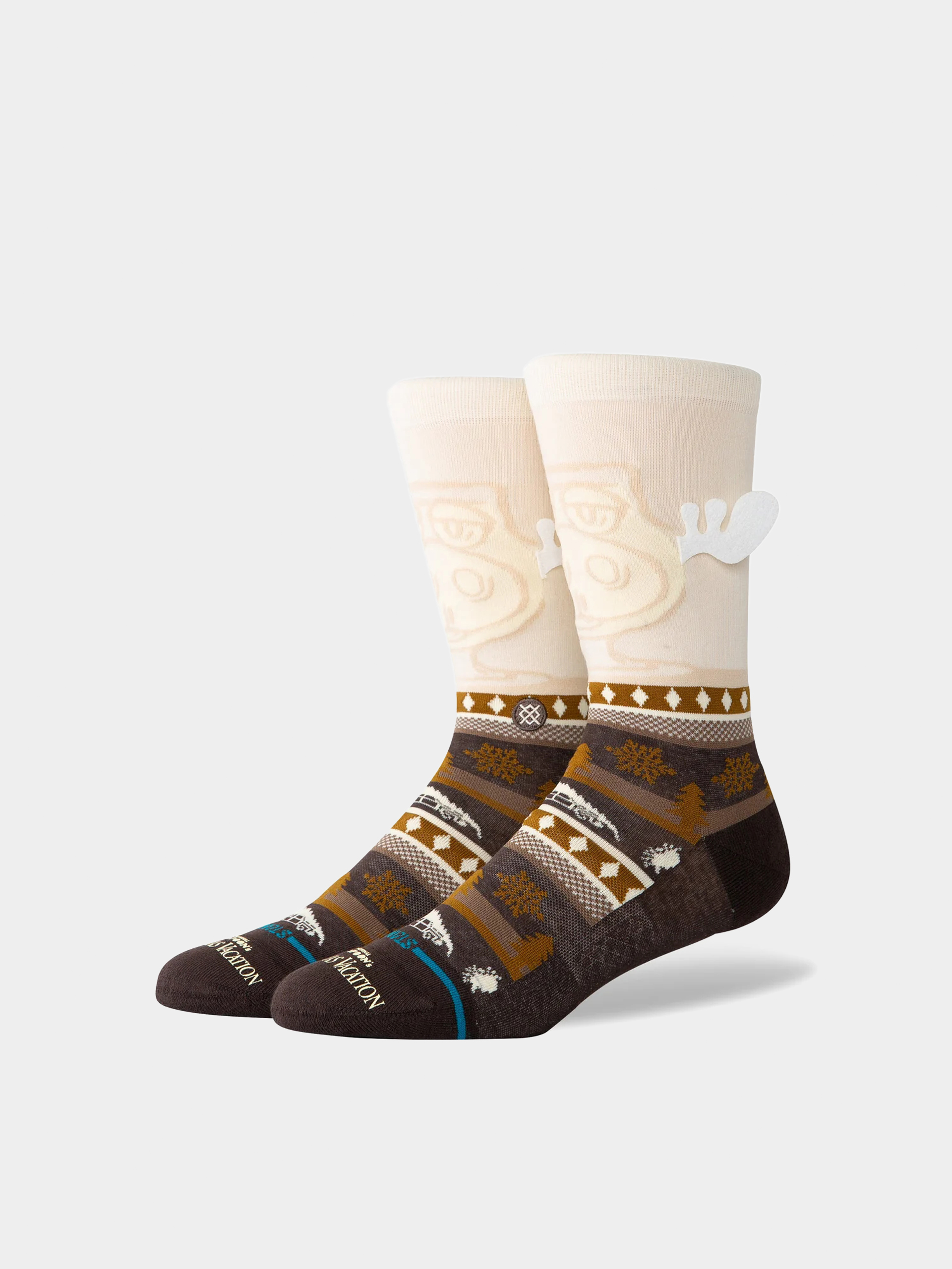 Șosete Stance Have Some Eggnog Crew (dark brown)