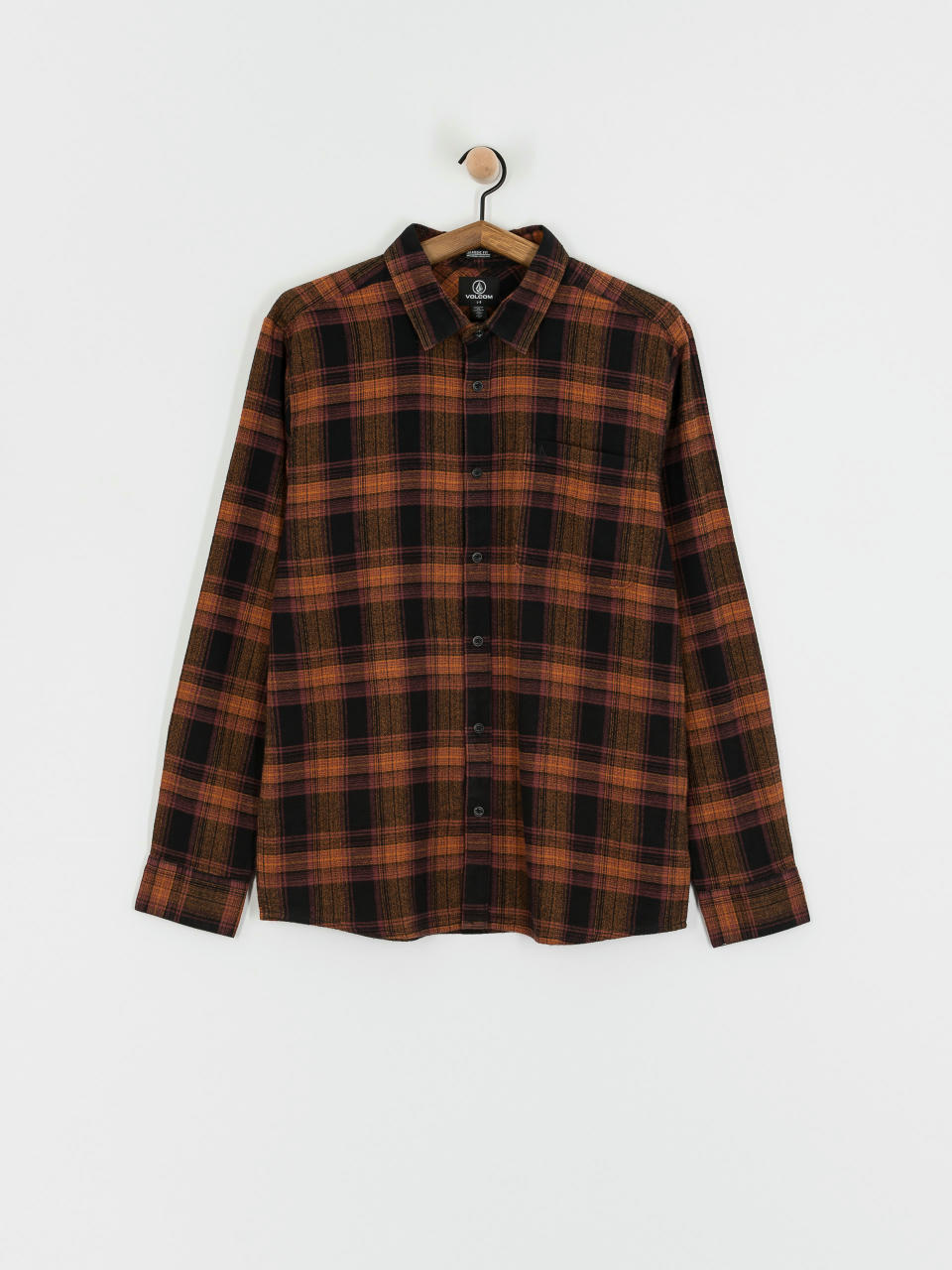 Cămașă Volcom Baystone Flannel Ls (black)