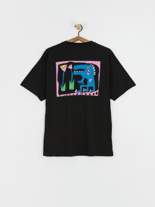 Tricou Volcom Arthur Dino Lse (black)