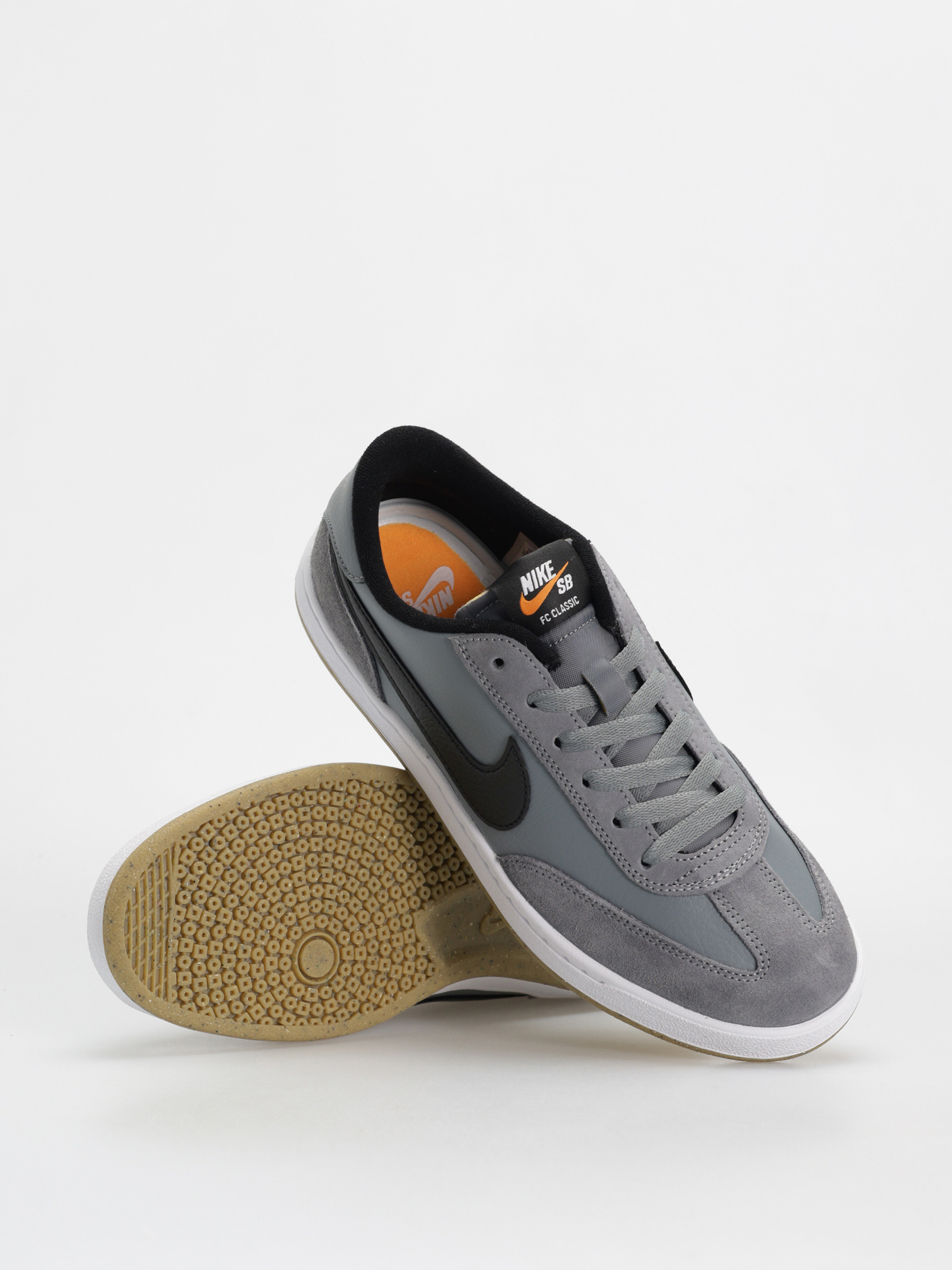 Pantofi Nike SB Fc Classic (cool grey/black white vivid orange)