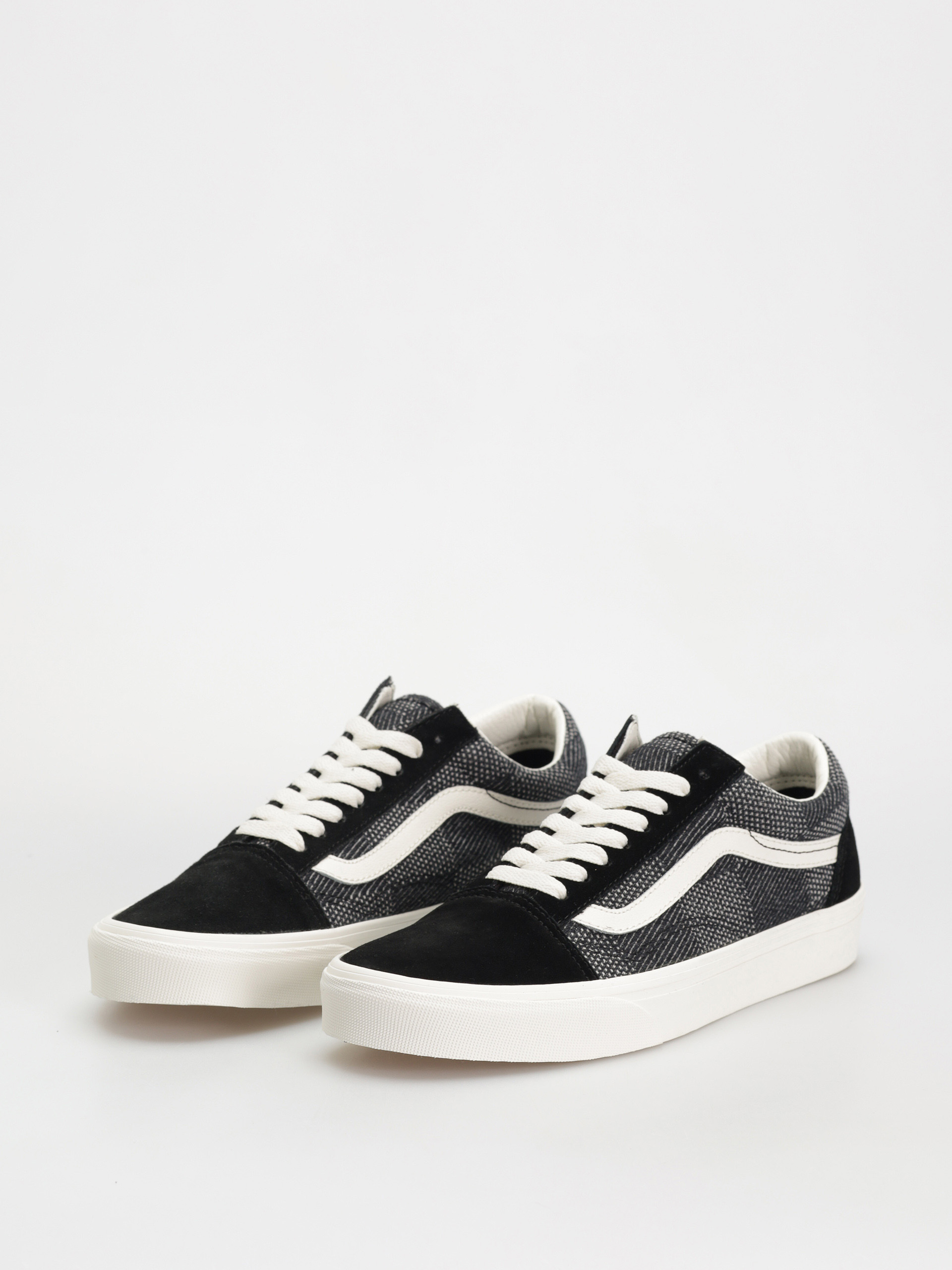 Pantofi Vans Old Skool (denim check black)