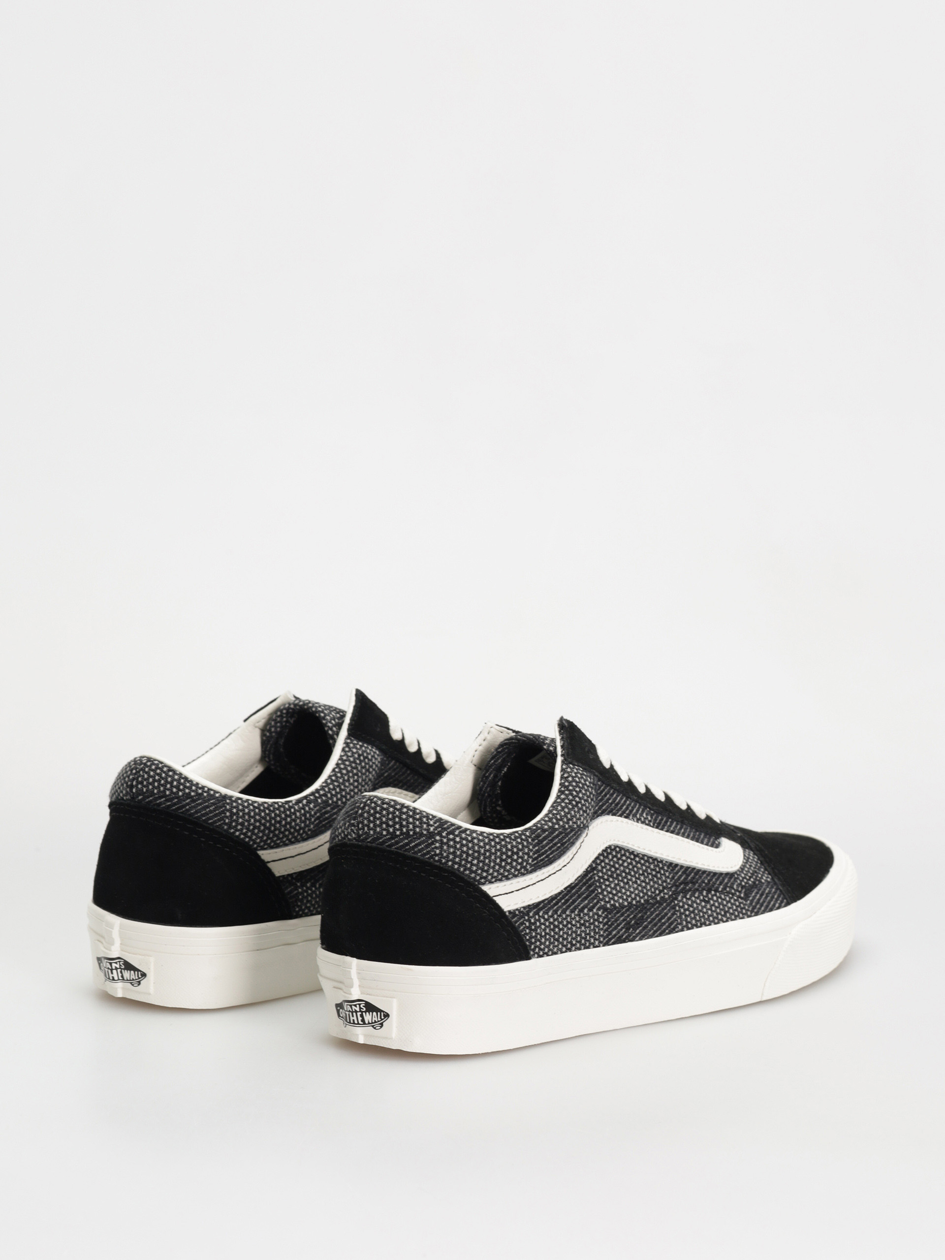 Pantofi Vans Old Skool (denim check black)