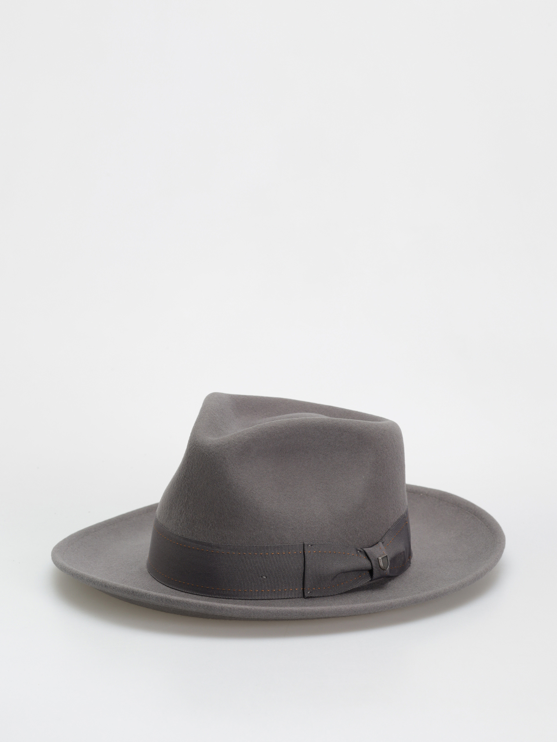 Pălărie Brixton Swindle Convertabrim Fedora (grey/grey)