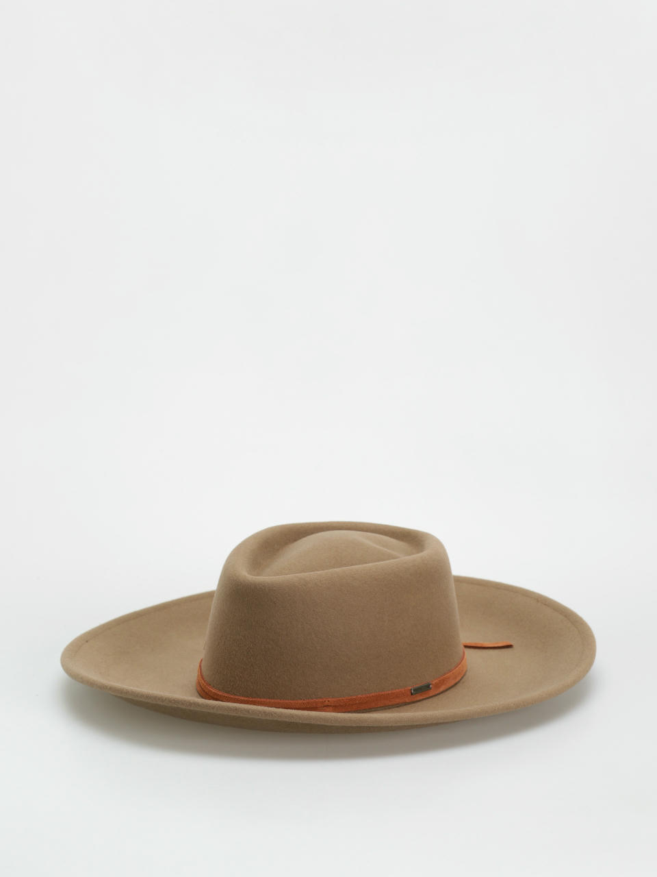 Pălărie Brixton Brenton Convertabrim Fedora (tobacco brown)