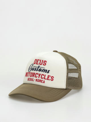 Șapcă Deus Ex Machina Kamli Trucker (olive)