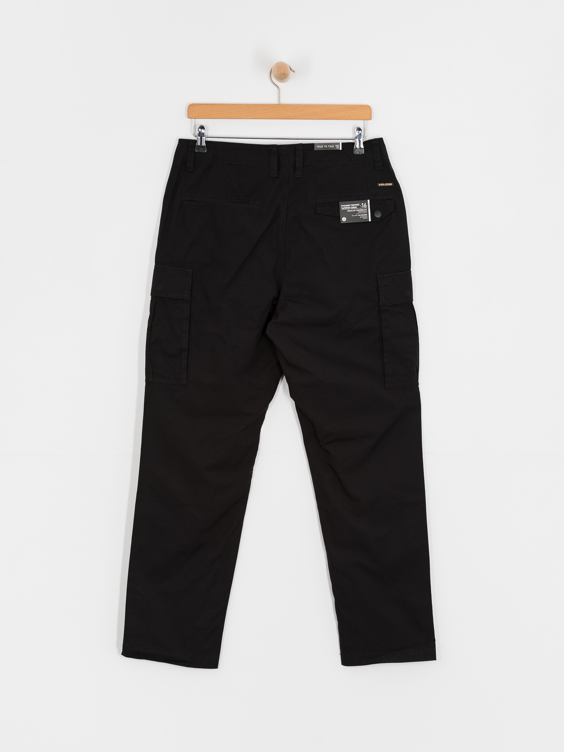 Pantaloni Volcom Strange Tripper Tapered Cargo (black)