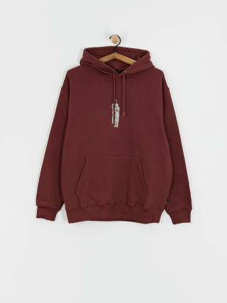 Hanorac cu glugă Volcom Watanite HD (merlot)