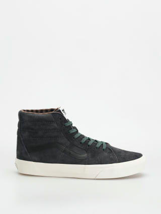 Pantofi Vans Sk8 Hi (pig suede plaid gray/black)