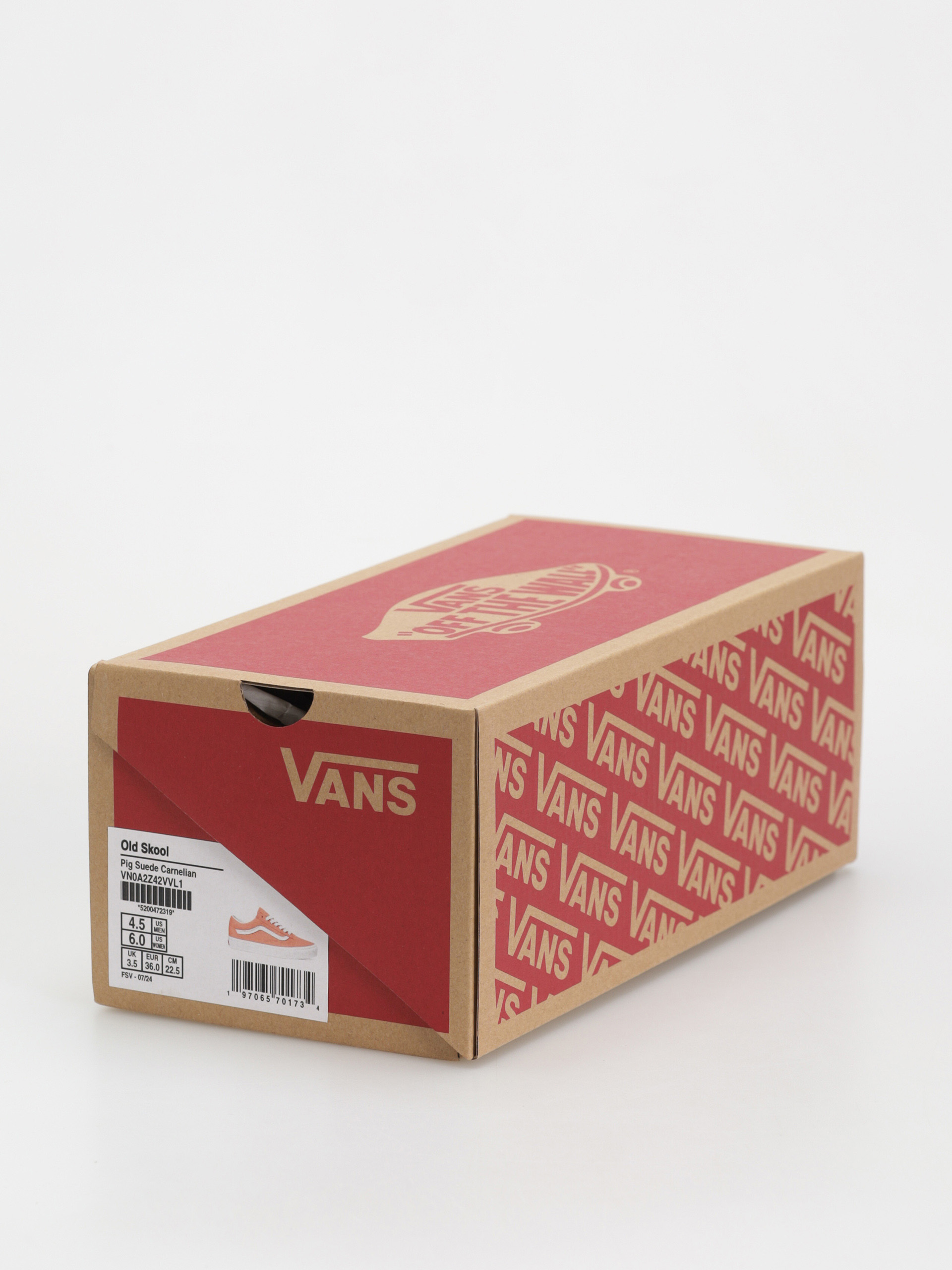 Pantofi Vans Old Skool (pig suede carnelian)