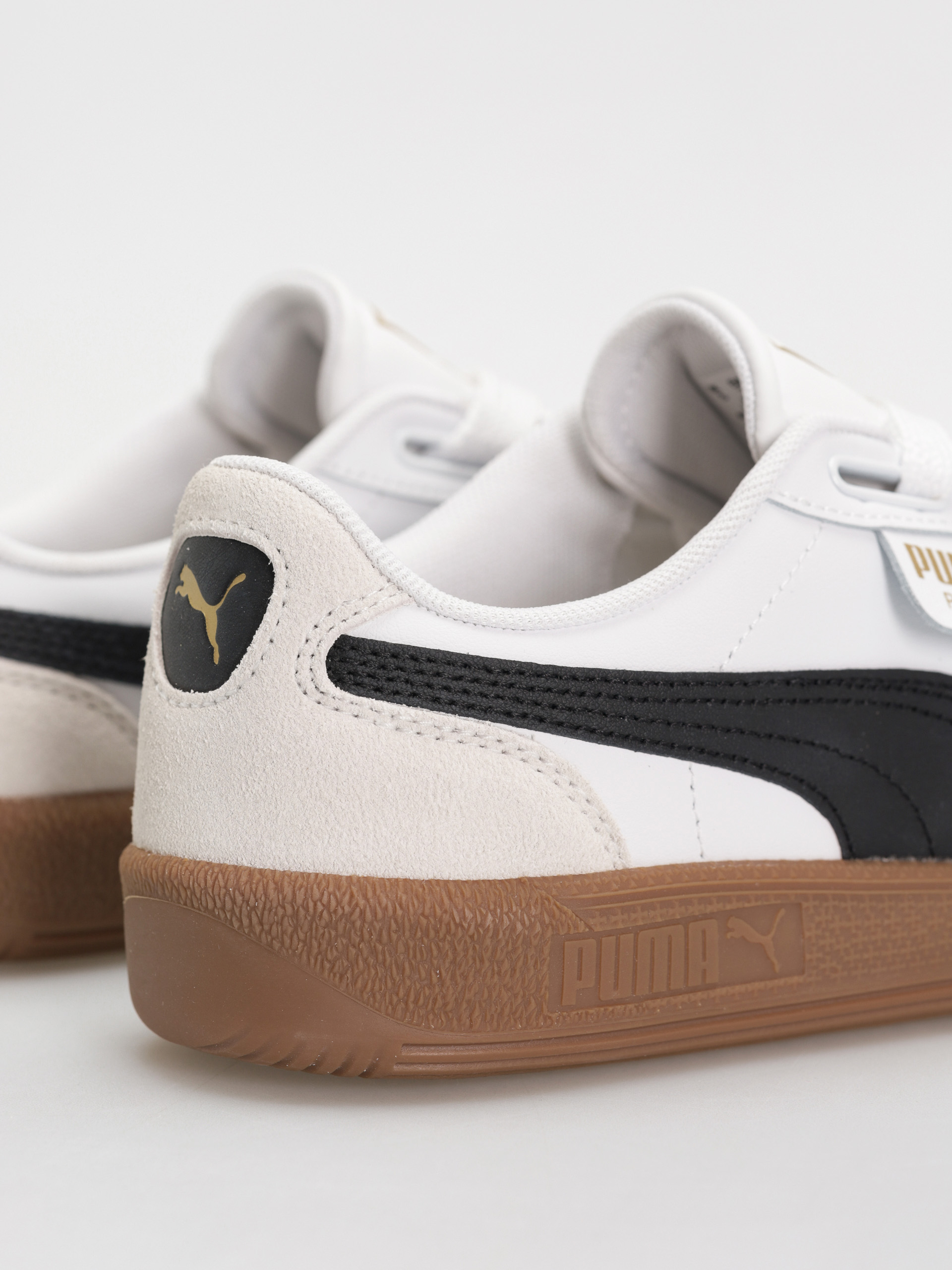 Pantofi Puma Palermo Wide Lace SD (puma white puma black)