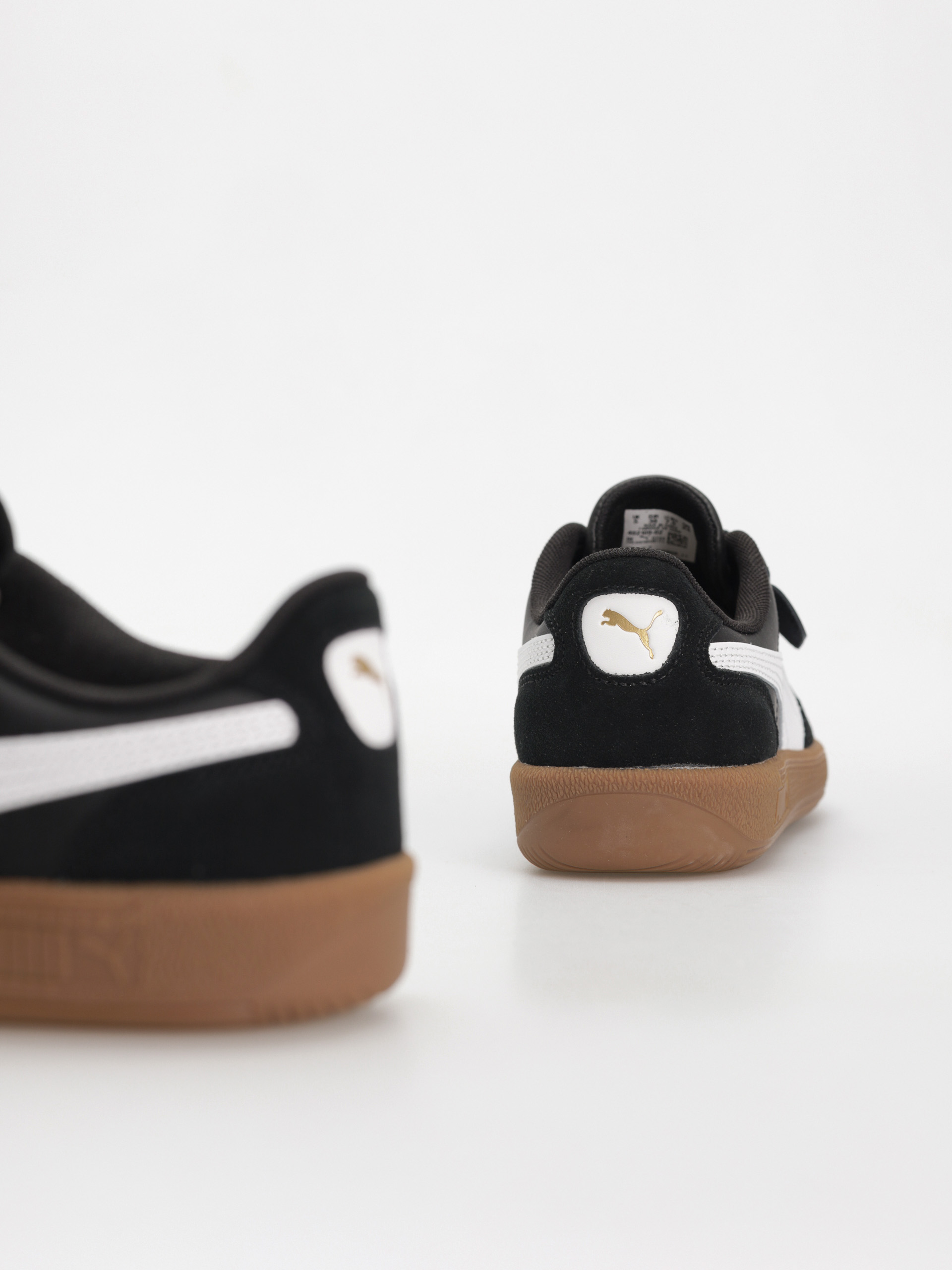 Pantofi Puma Palermo Wide Lace SD - negru (puma black puma white)