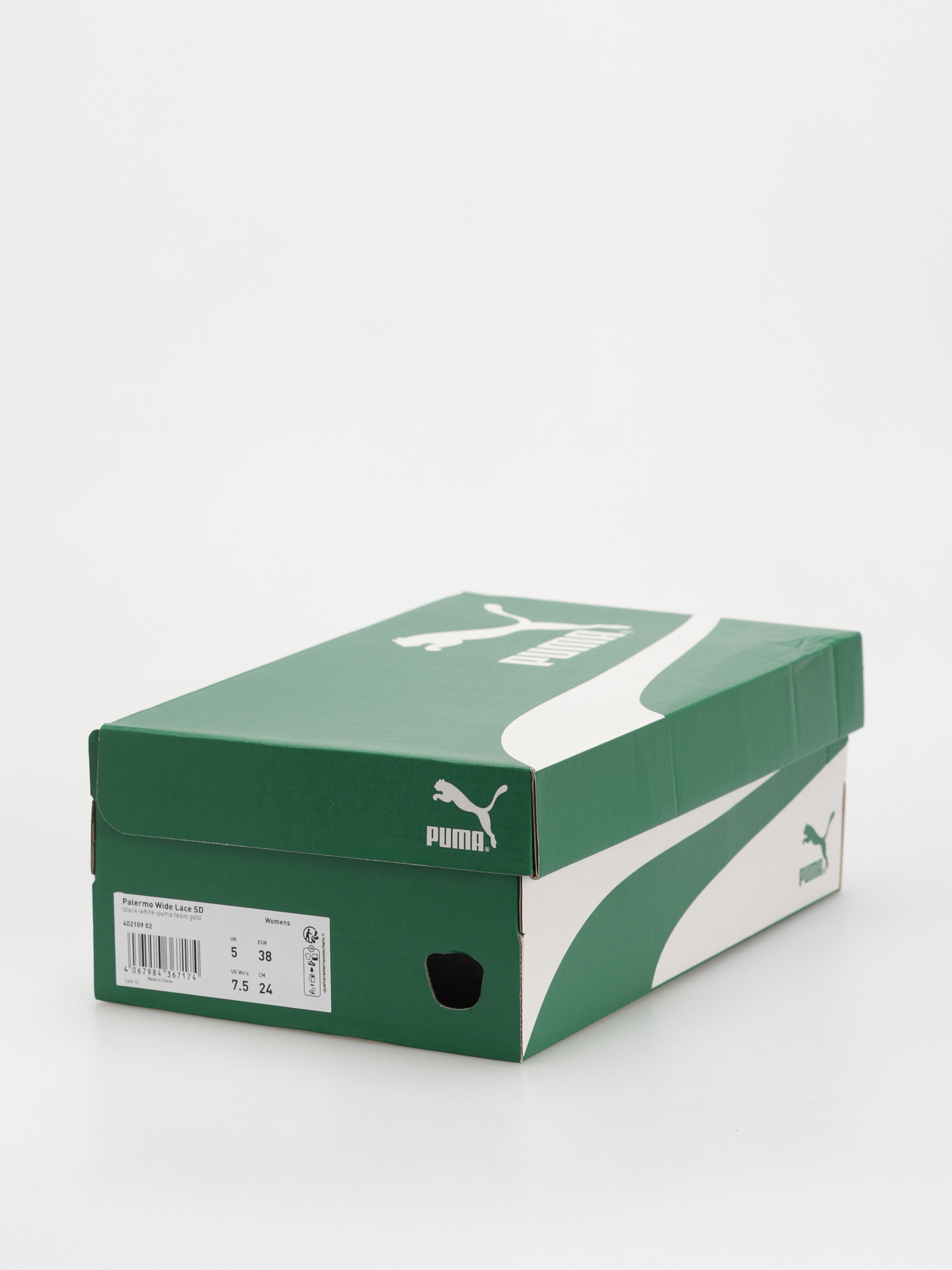 Pantofi Puma Palermo Wide Lace SD (puma black puma white)