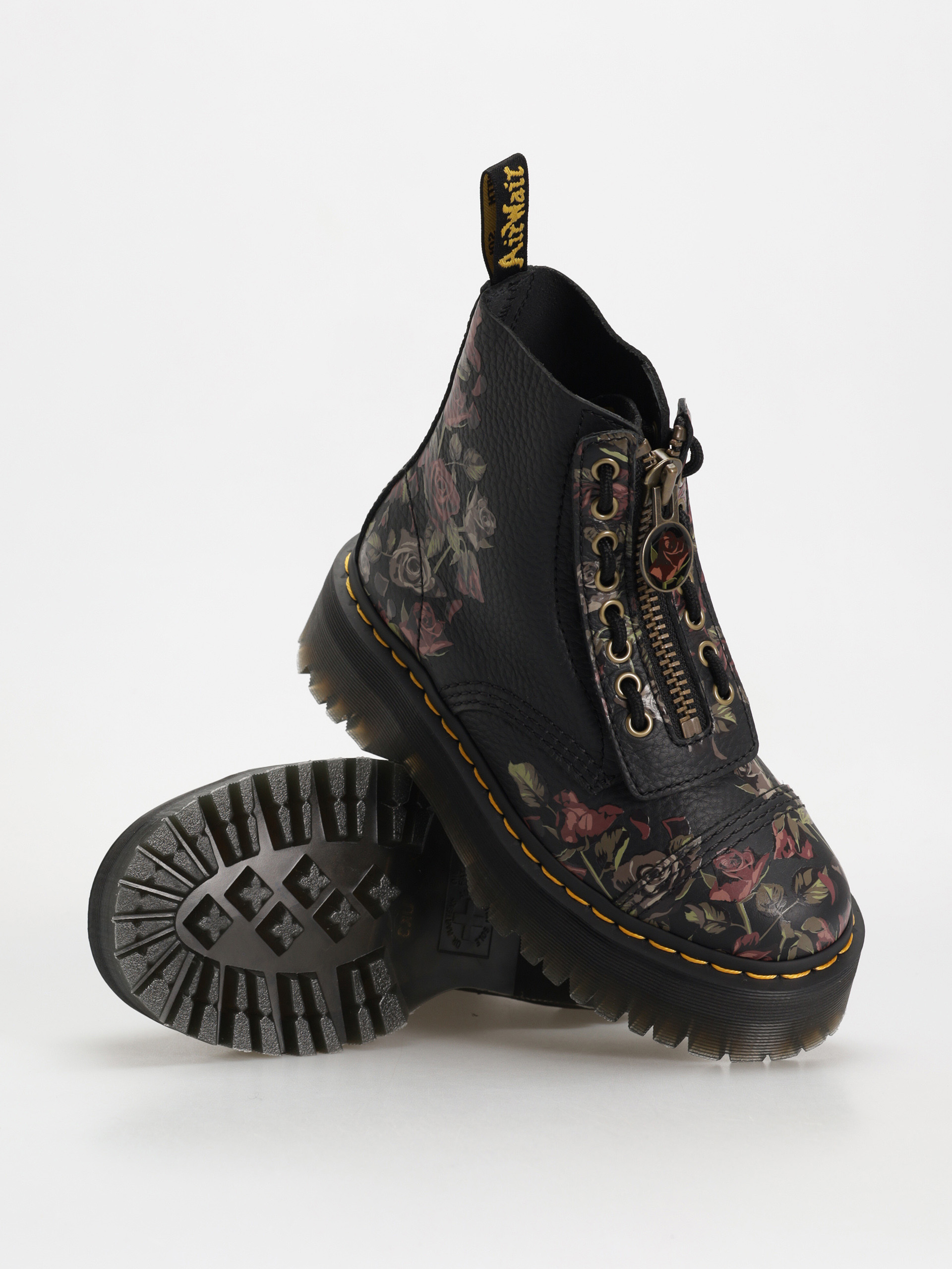 Pantofi Dr. Martens Sinclair Fur Lined Wmn (black buttero)