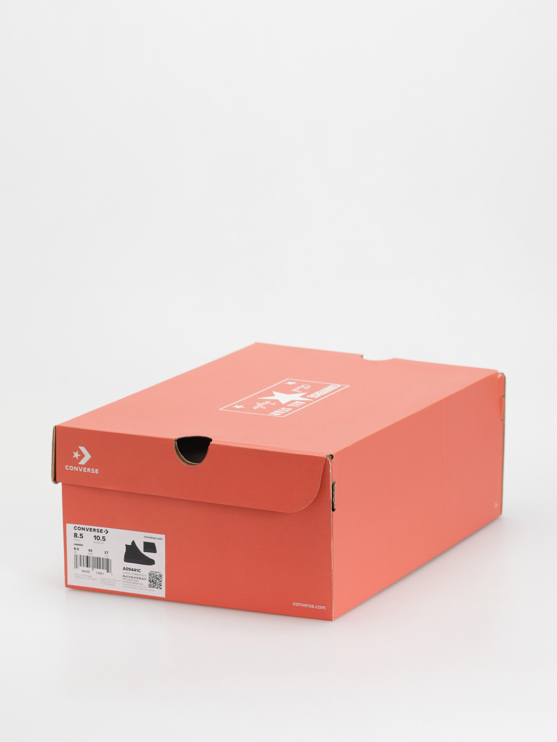 Teniși Converse Chuck 70 Hi Marquis Nubuck Suede (black/black/black)