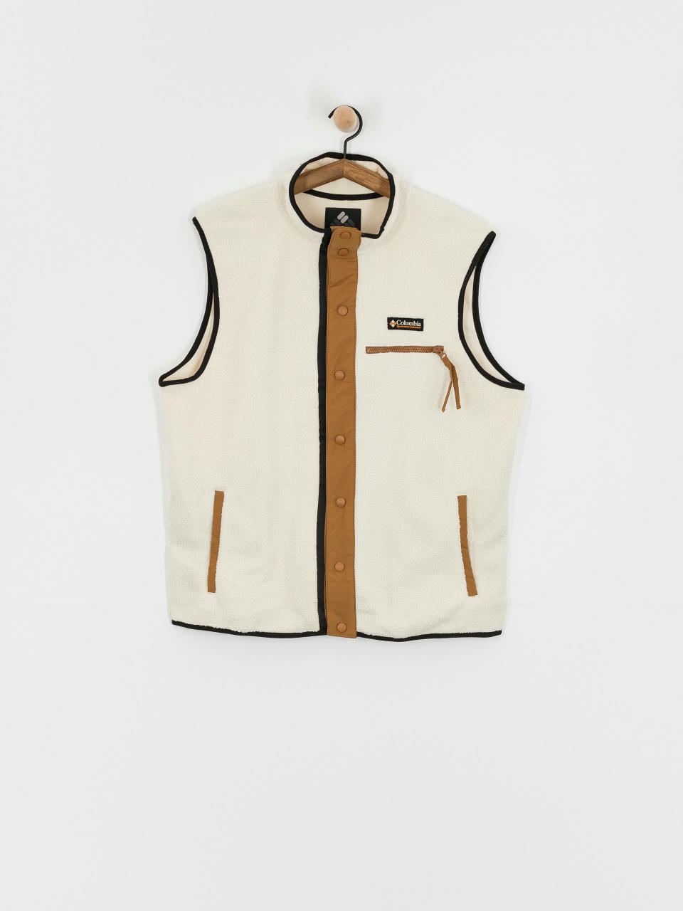 Pentru bărbați Hanorac din fleece Columbia Helvetia II Vest (chalk)