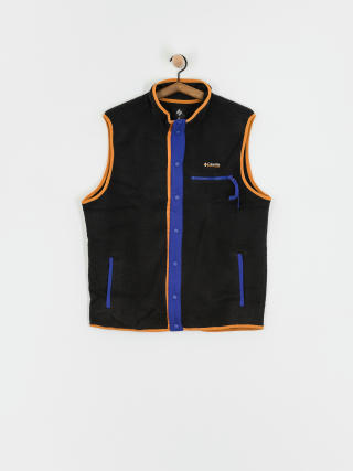 Hanorac din fleece Columbia Helvetia II Vest (black)