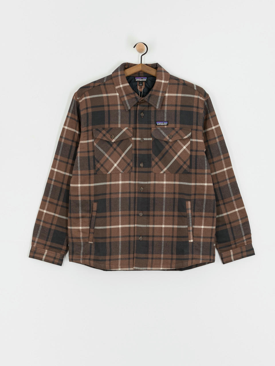 Cămașă Patagonia LW Insulated Fjord Flannel (outdoor molasses brown)