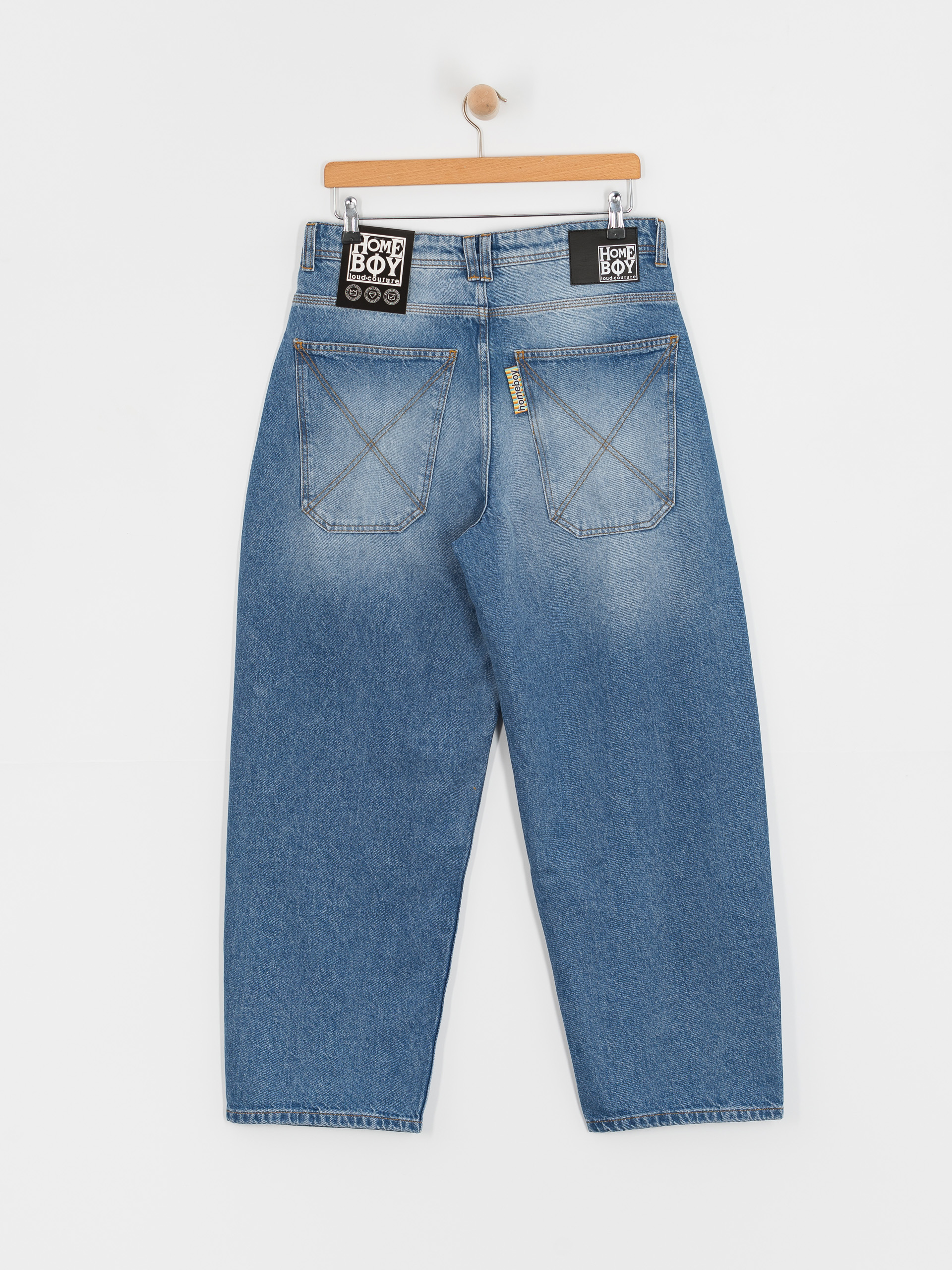 Pantaloni Homeboy X Tra Monster Denim (vintage blue)