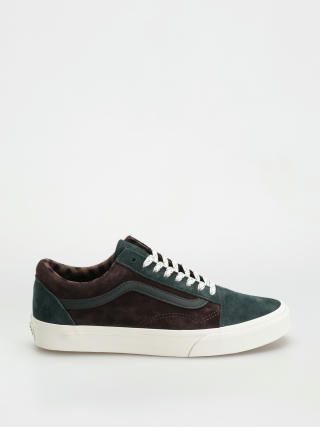 Pantofi Vans Old Skool (pig suede plaid scarab)